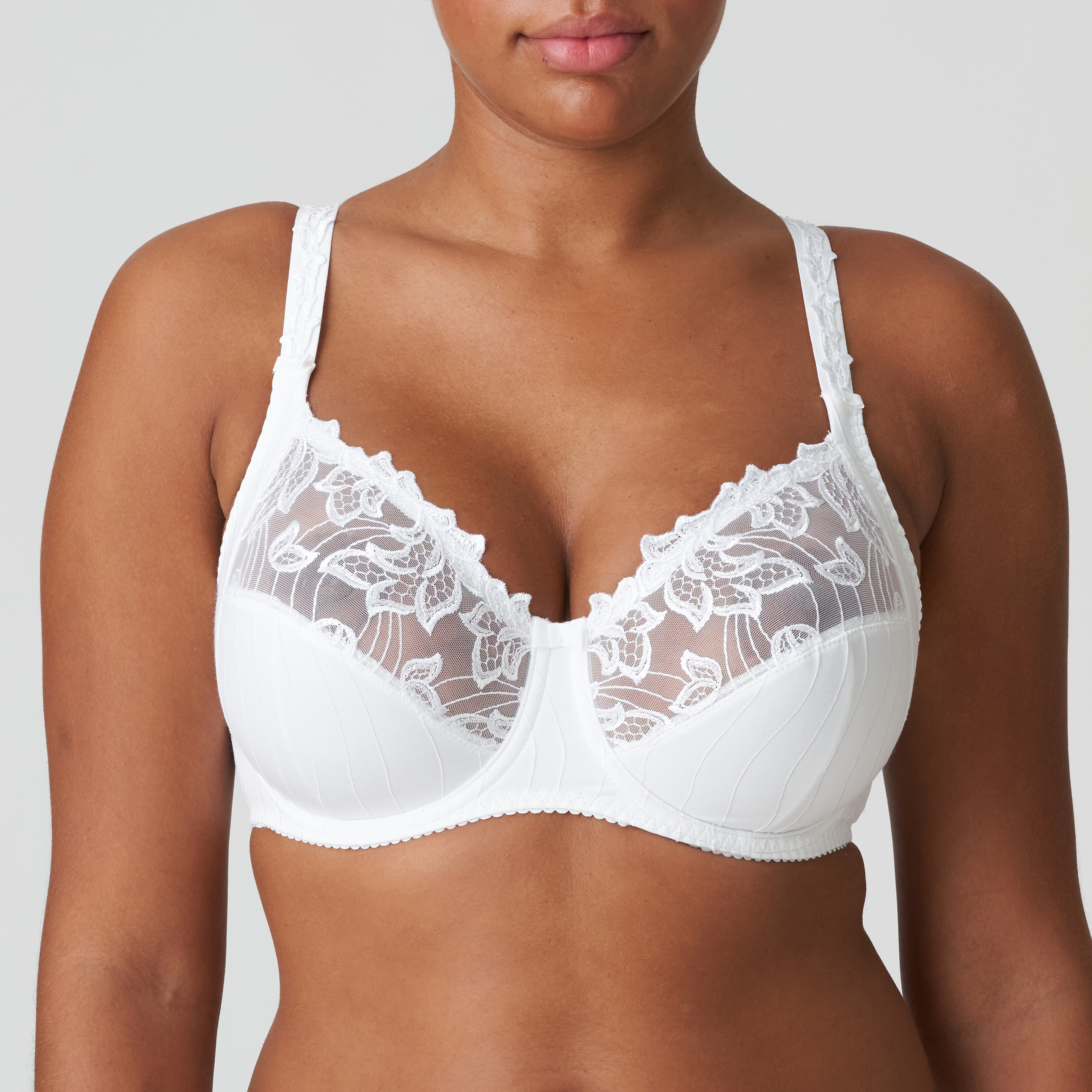 Wire bra First Lady Prima Donna couleur Blanc/bleu tailles 95 120