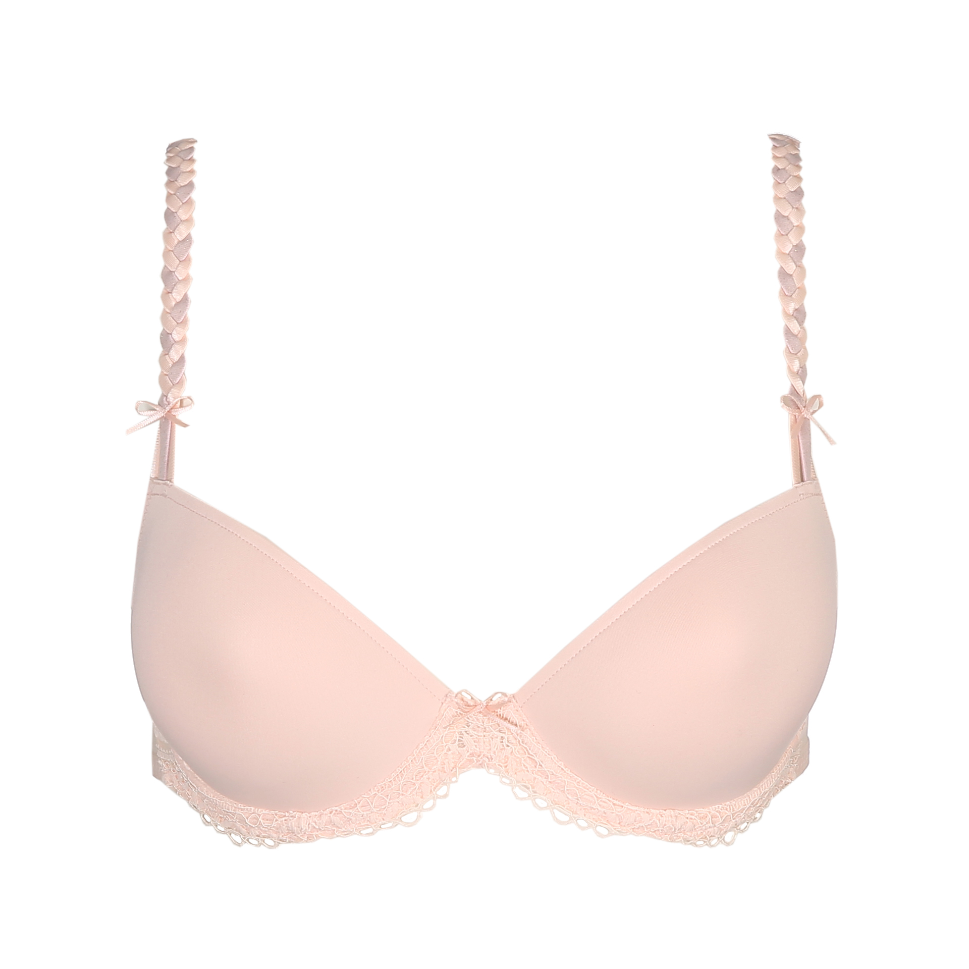Marie Jo DOLORES glossy pink padded bra - round shape | Marie Jo United ...