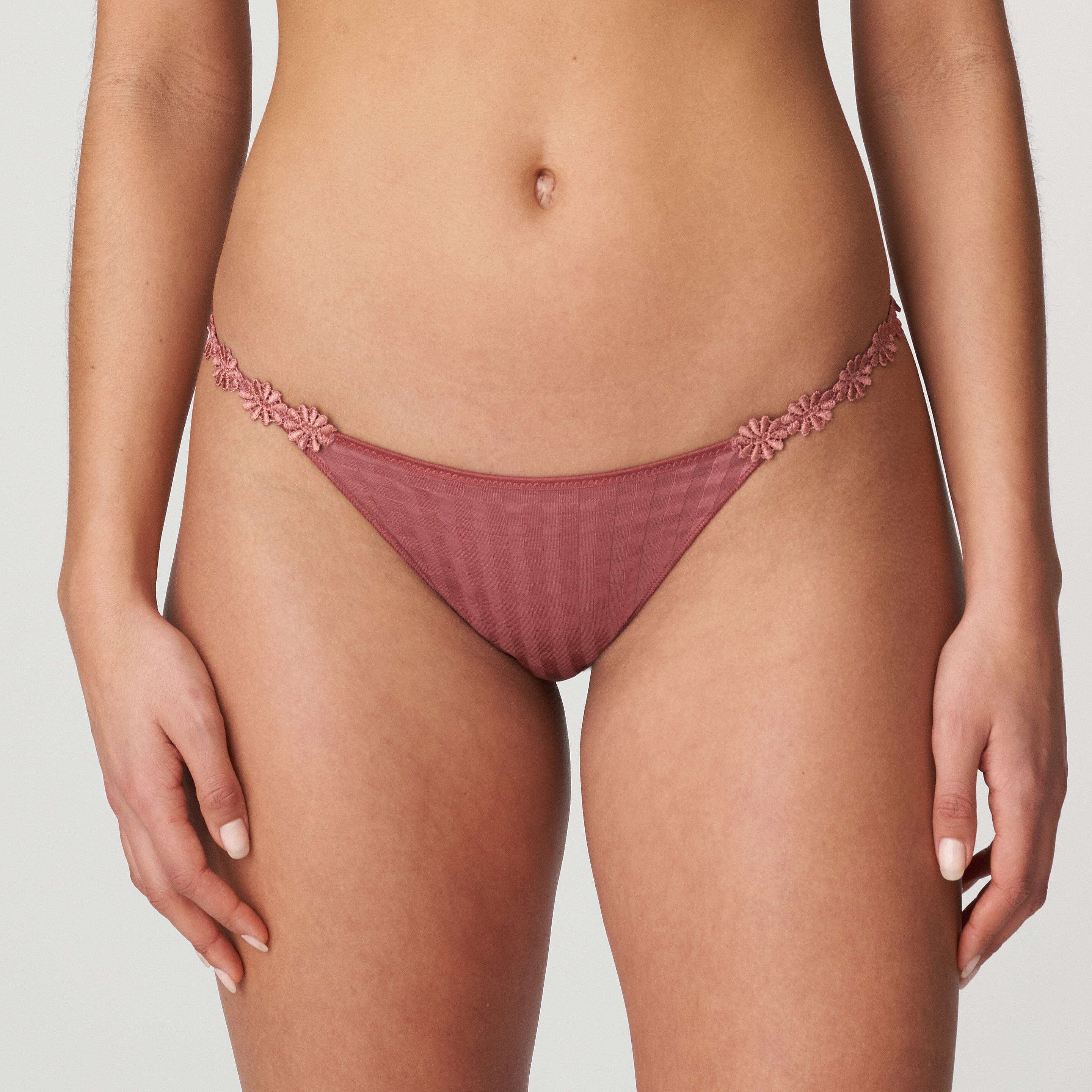 Marie Jo AVERO wine low waist briefs