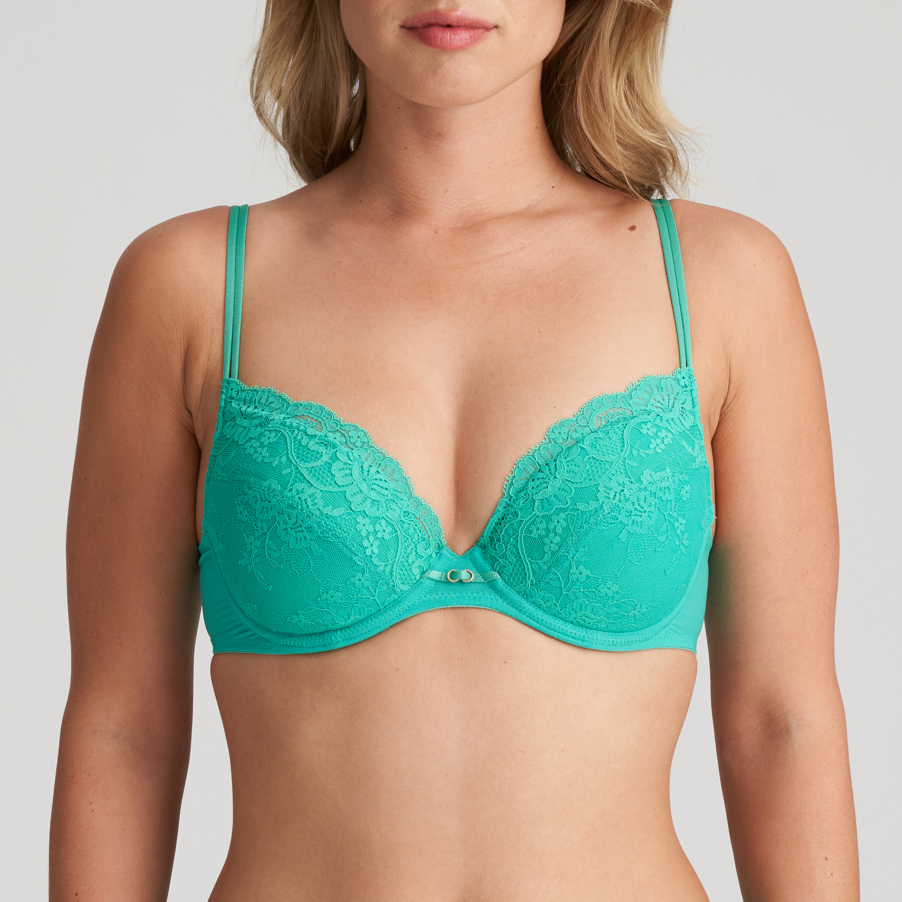 NWT Mamia Lingerie Padded Push Up Bra size 36C BR4425PL in light green