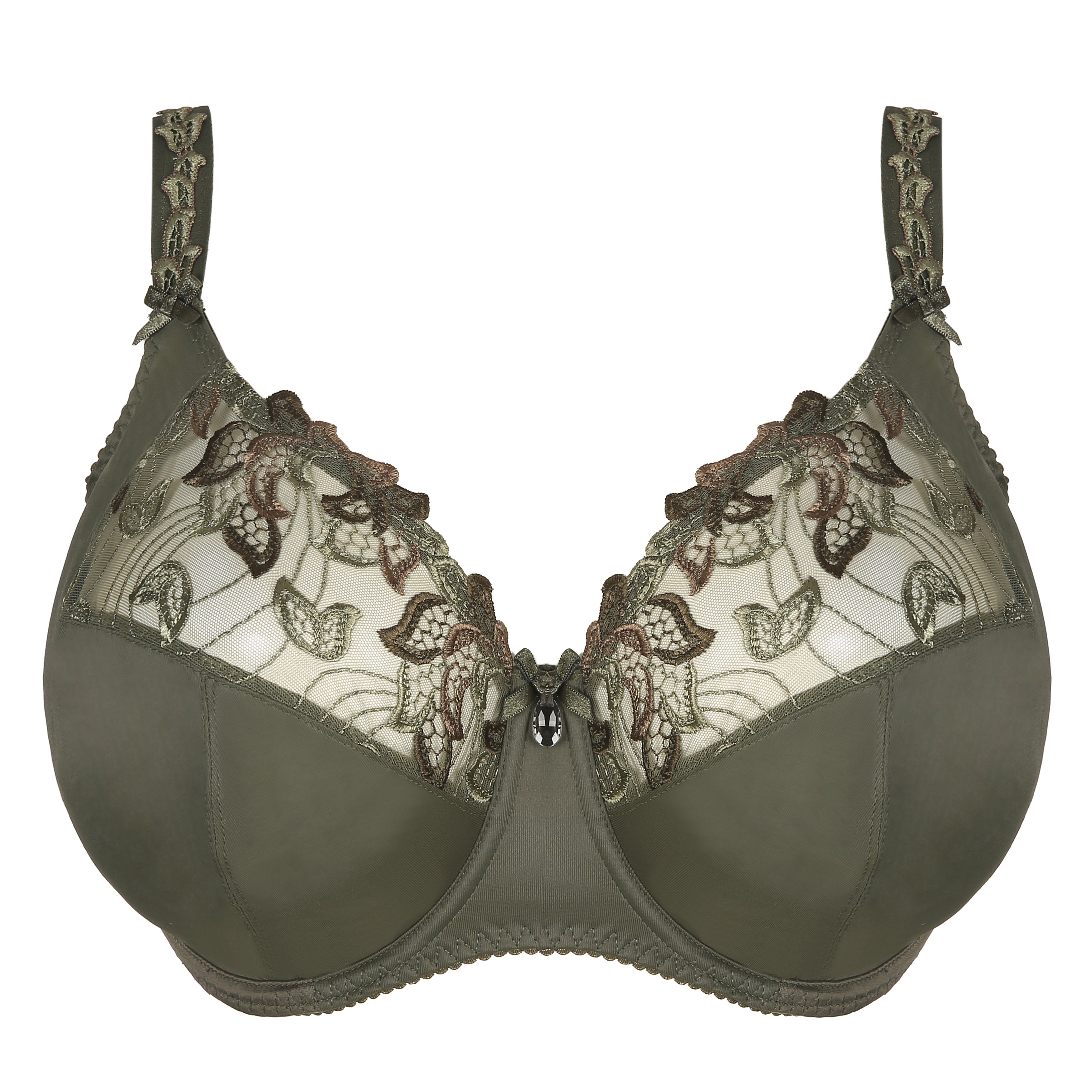 Buy Prima Donna Deauville Full Cup Bra, 36E, Ruby Gold Online at