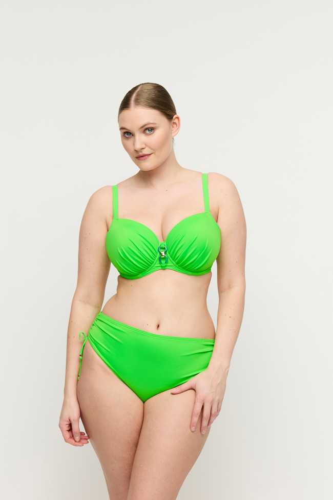 padded balcony bikini top