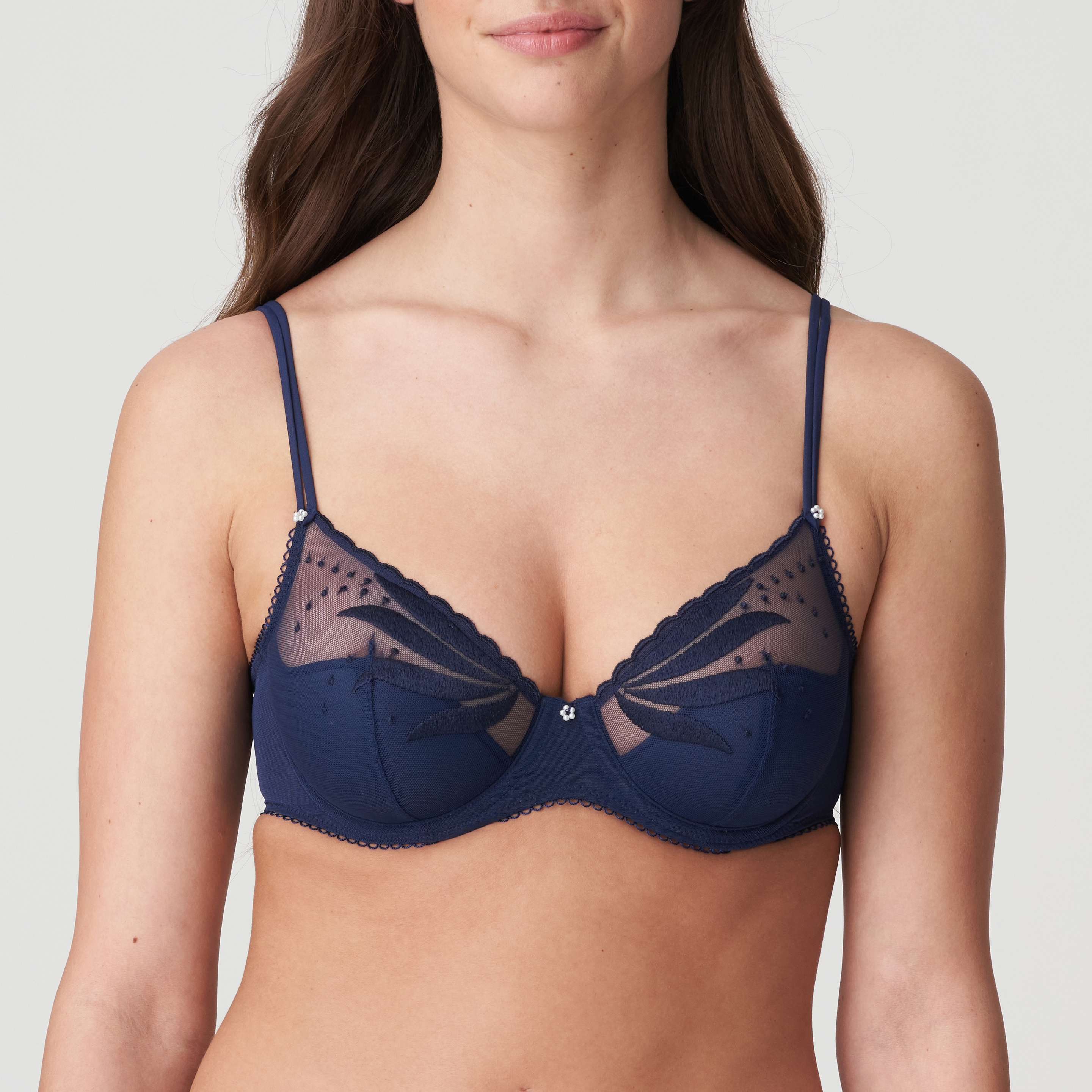 EMPREINTE - THALIA Pacific / spring Summer 2016 - Underwired low-necked bra  - A highly sensual shape taken from the Calypso hal…