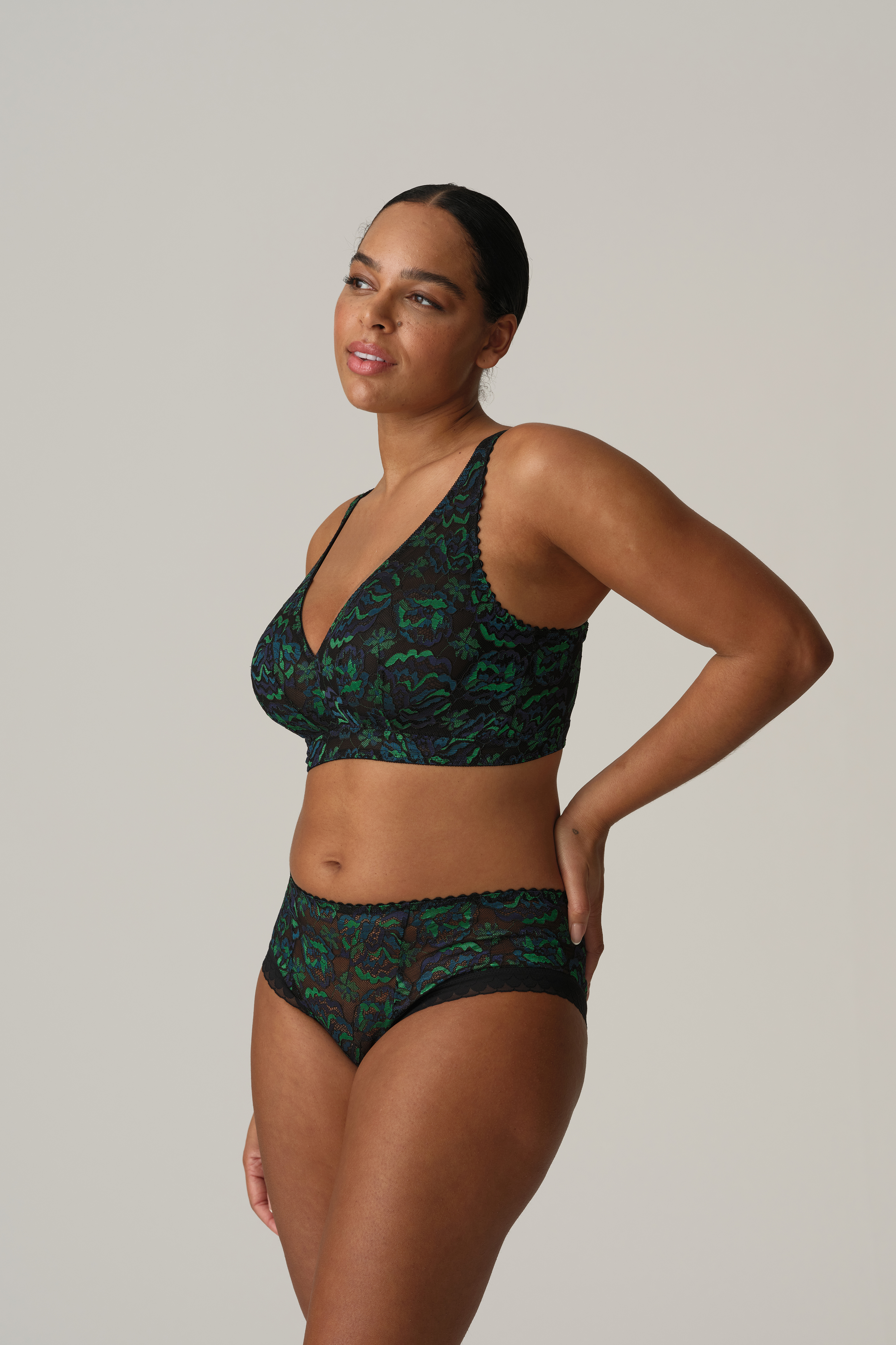 Primadonna SAN ANGEL Peacock Feather bralette | Rigby & Peller