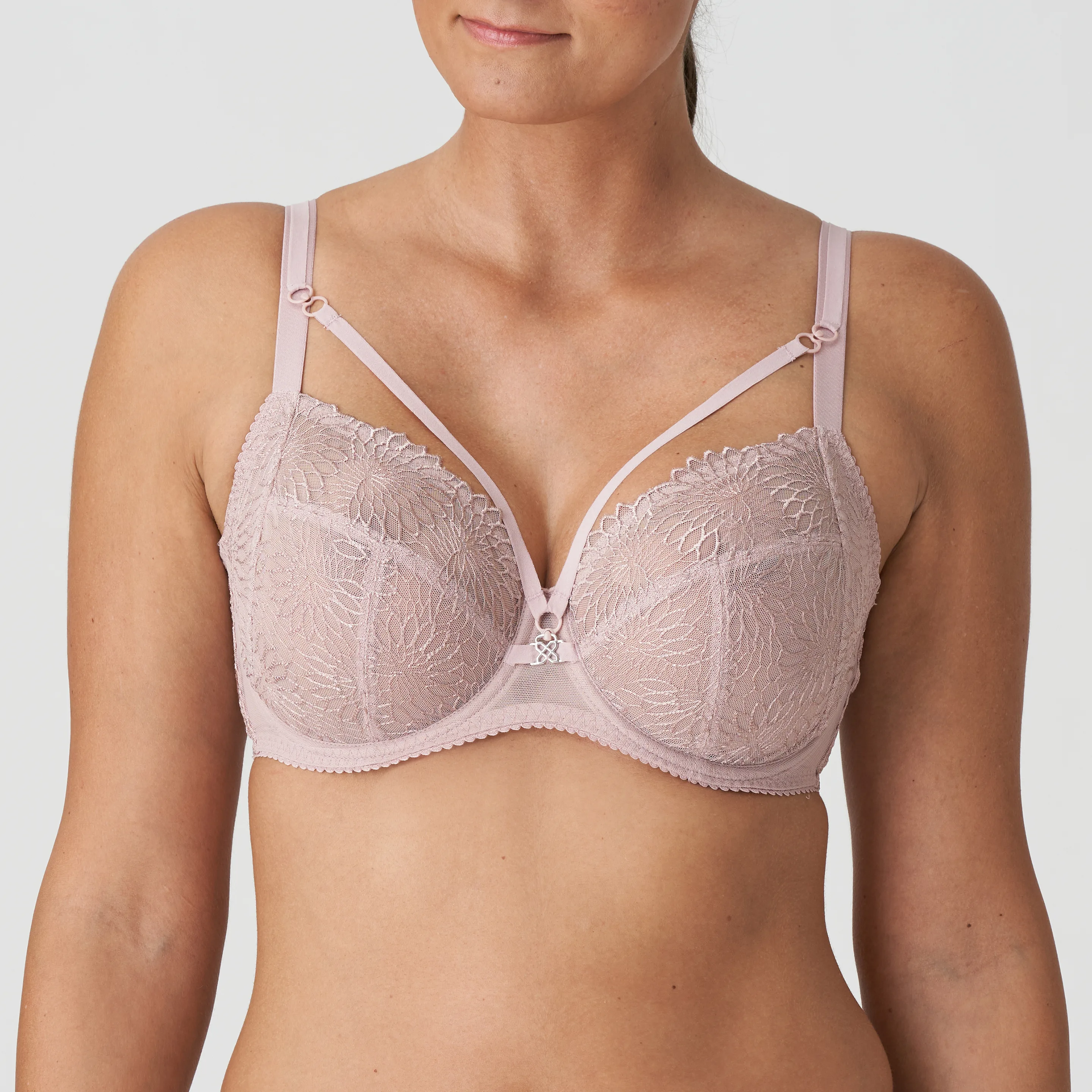 Tulip Embroidered Underwire Bra