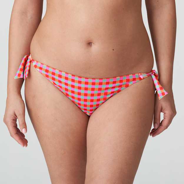 Bikini Hüftslip mit Schnüren