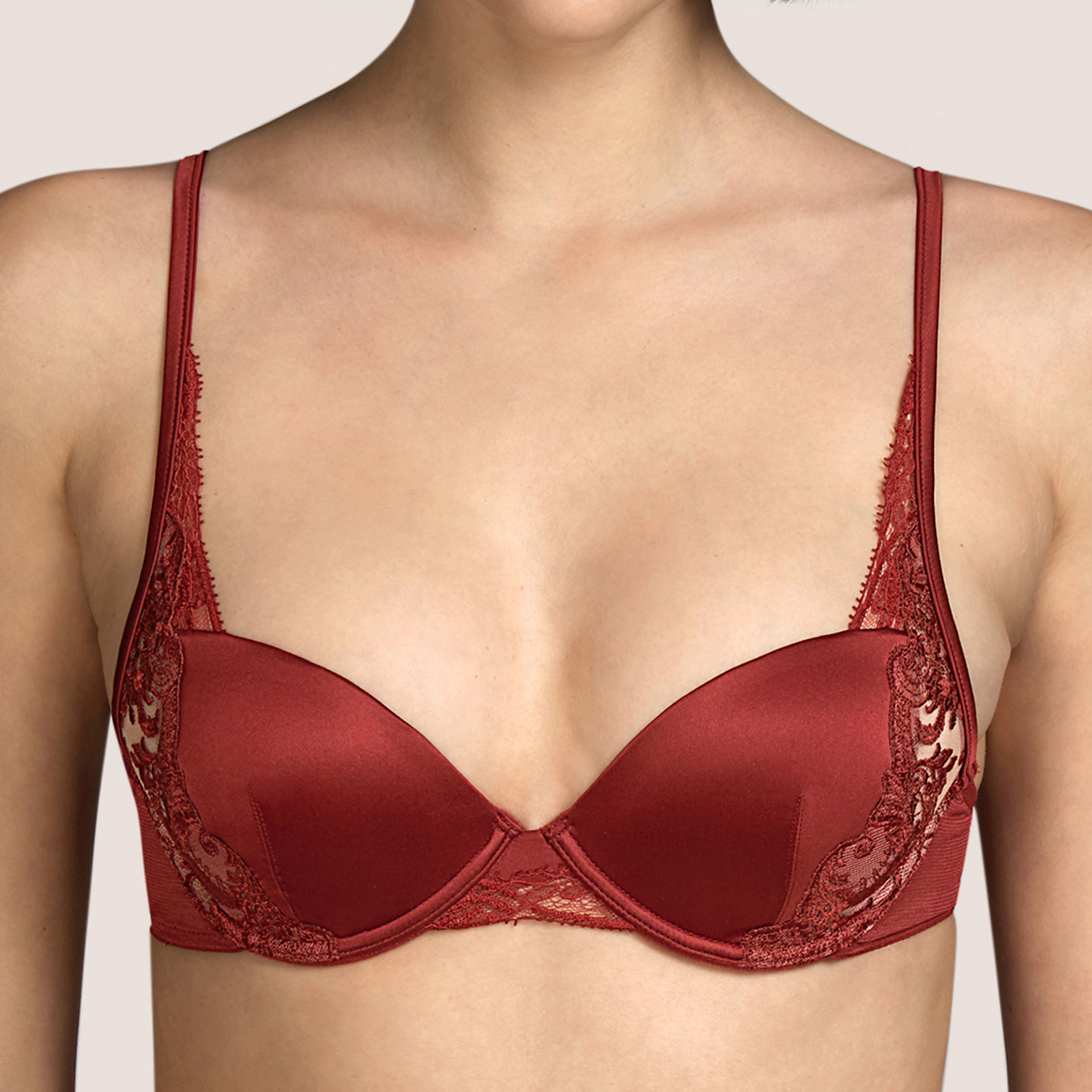 Andres Sarda COOPER luxury red soft bra wireless