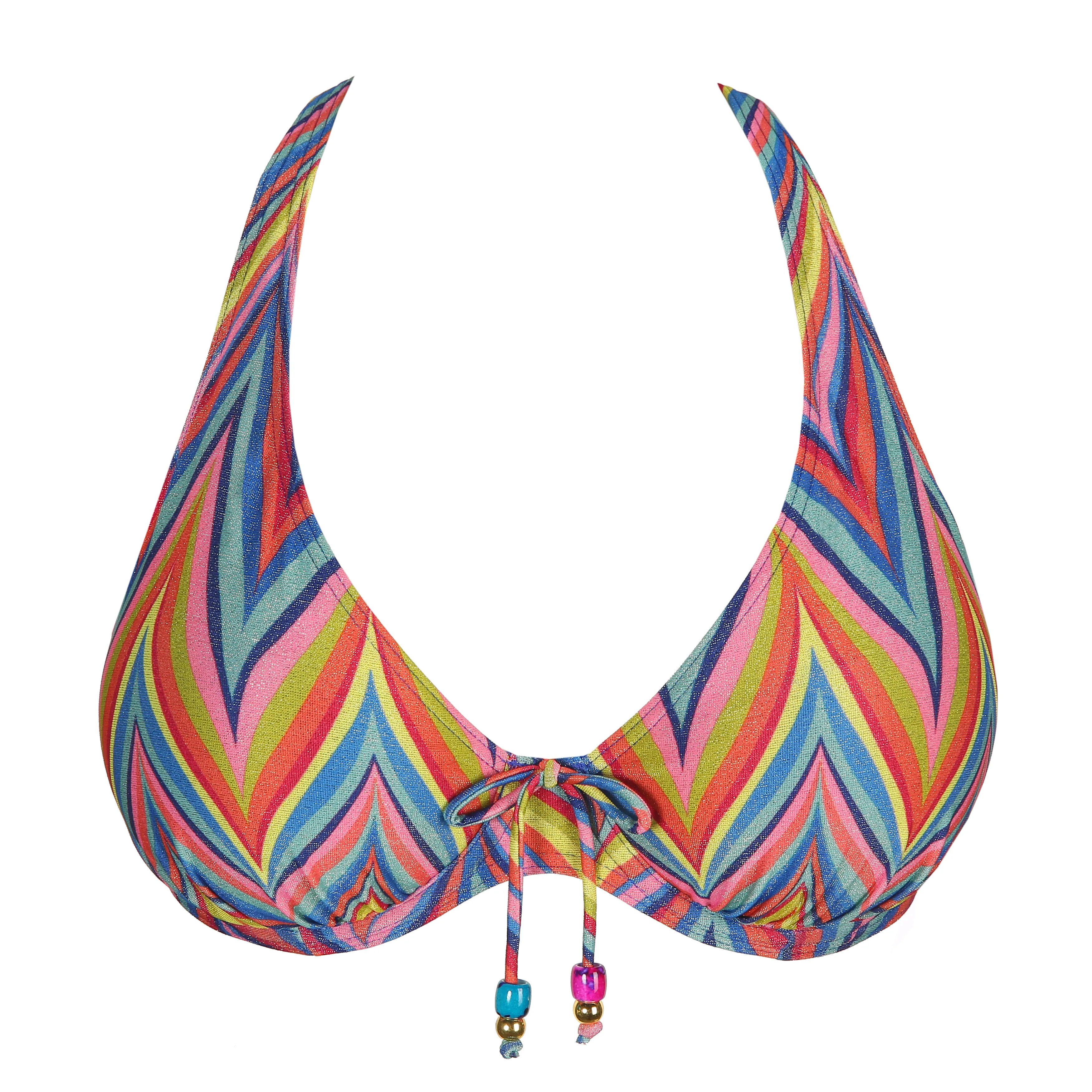 PrimaDonna Swim Kea Rainbow half padded bikini top | Rigby Peller United States