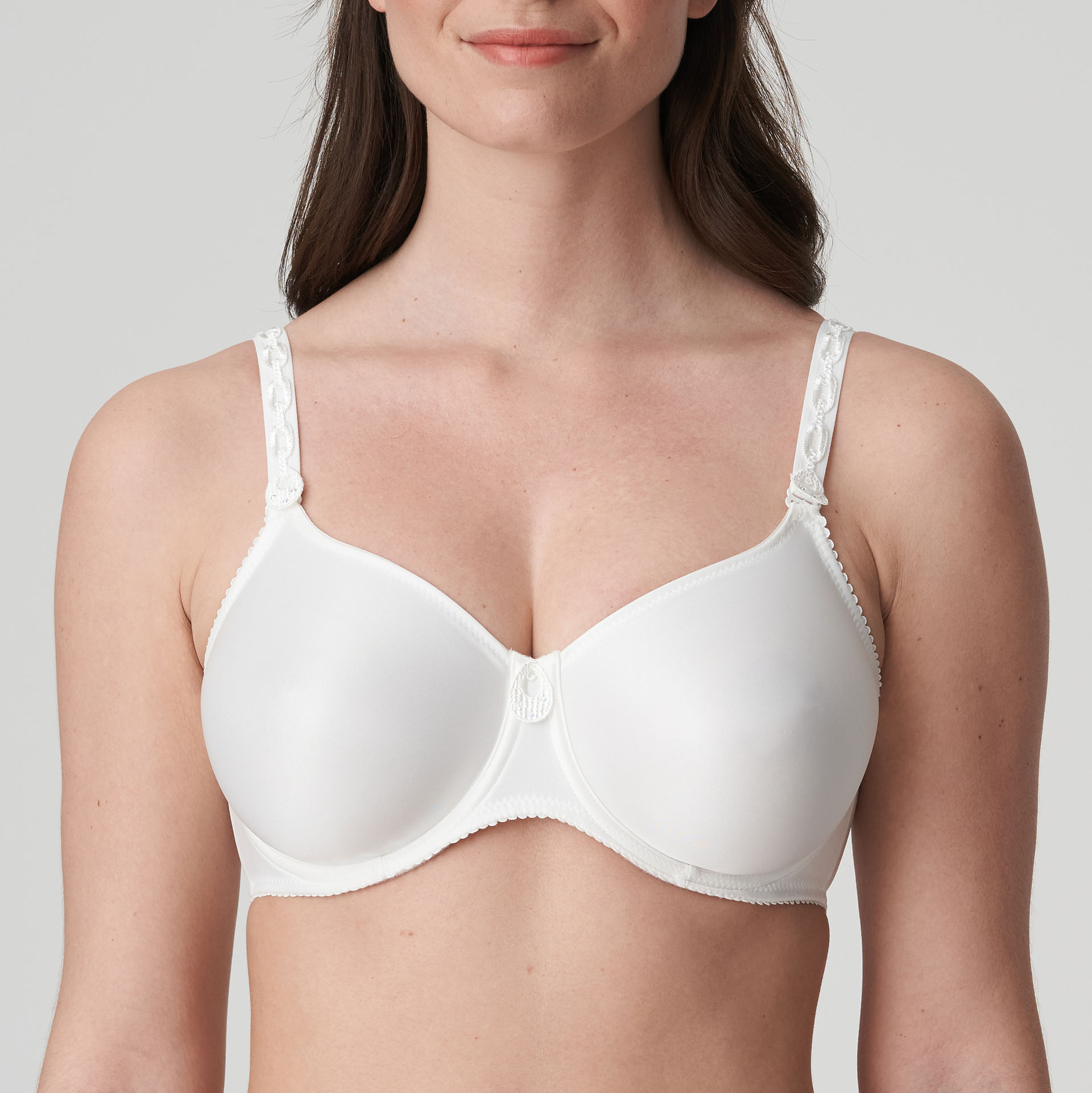 PrimaDonna Satin Natural Non Padded Full Cup Seamless