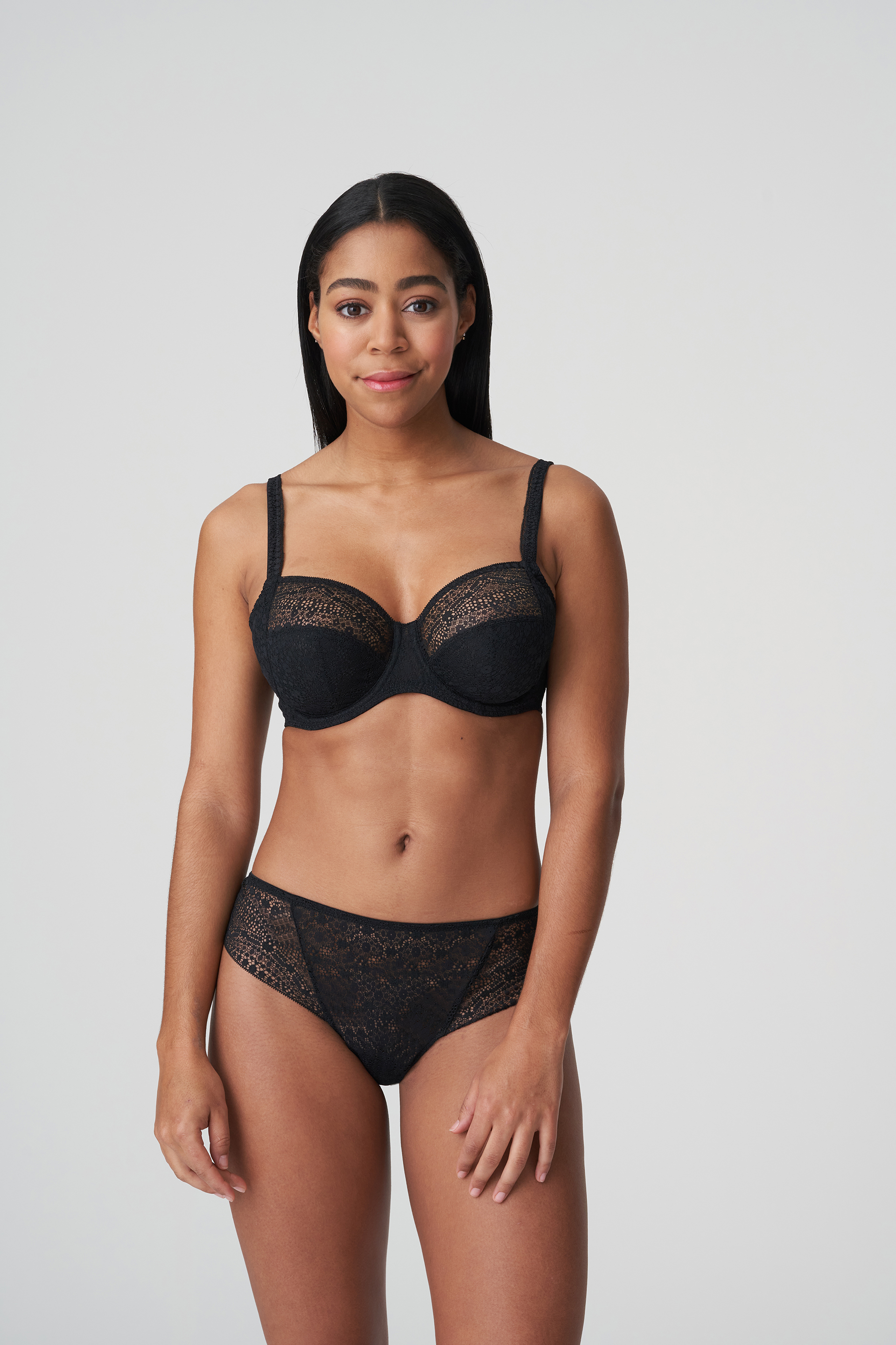 Beneath It All Lingerie - Step into the allure of the Prima Donna Twist Epirus  bra – a trendy triangle cut adorned with vintage lace and extra-deep-cut  cups. Elevate your party style