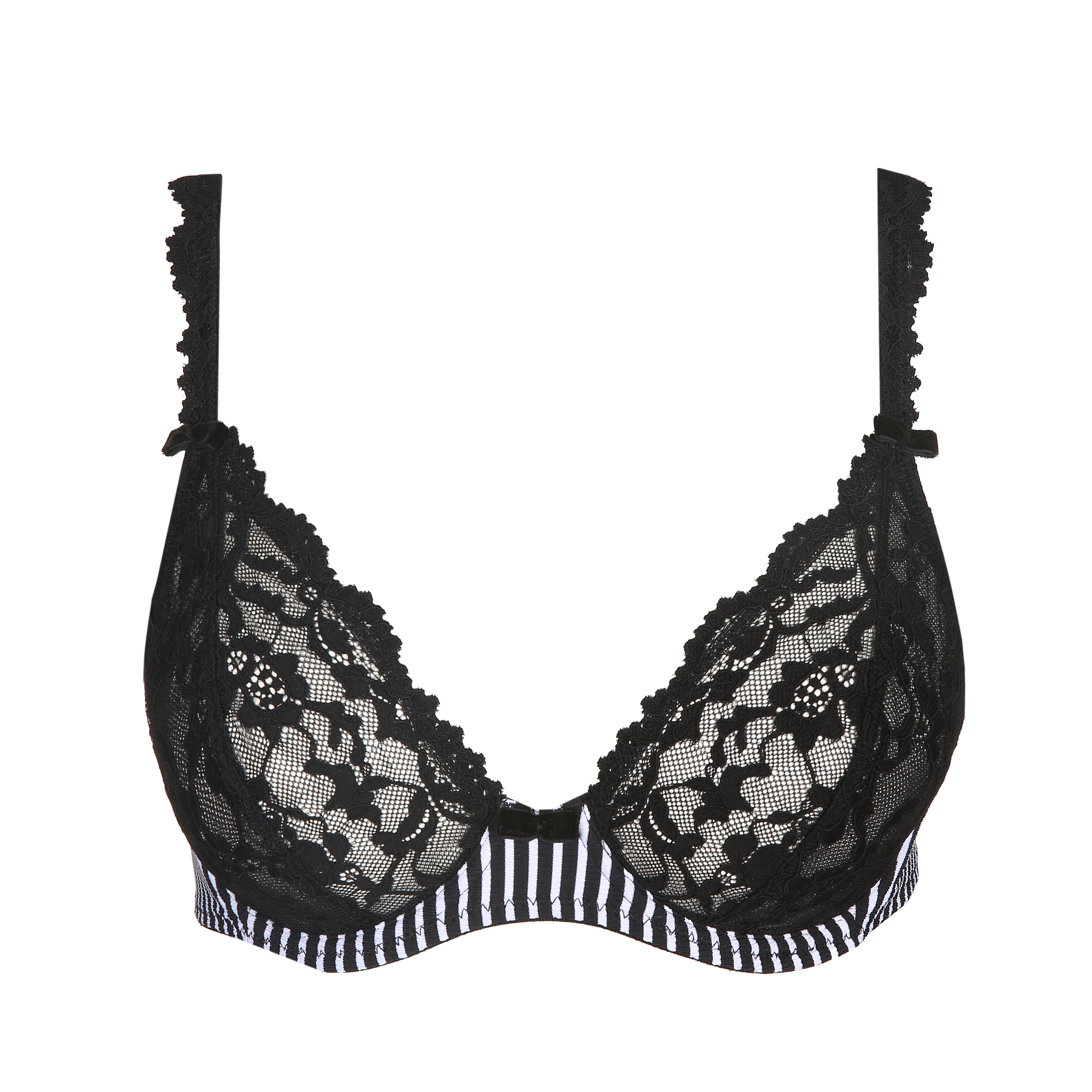 Marie Jo SYDNY tuxedo black plunge bra Rigby Peller United Kingdom