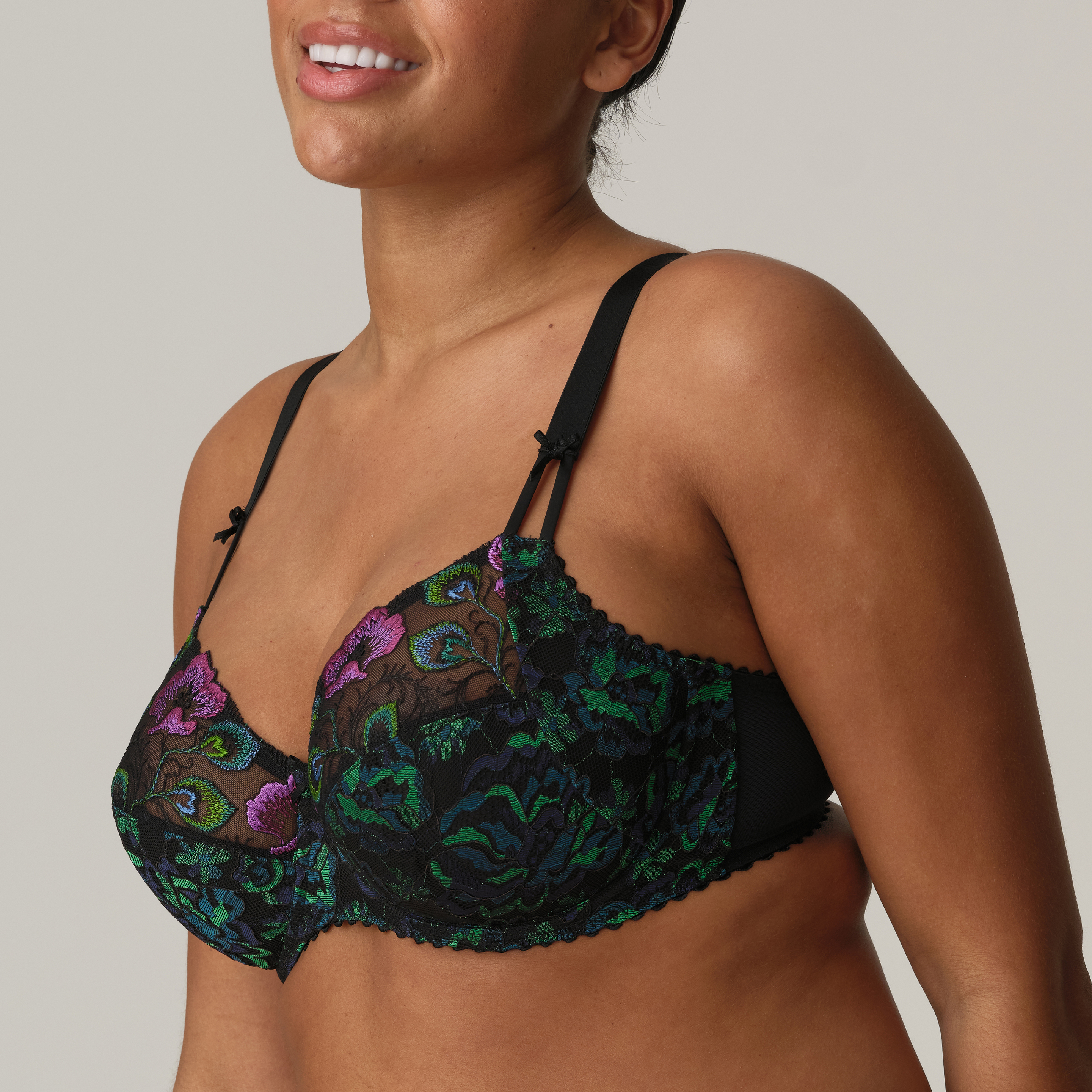 Primadonna SAN ANGEL Peacock Feather full cup bra | Rigby & Peller
