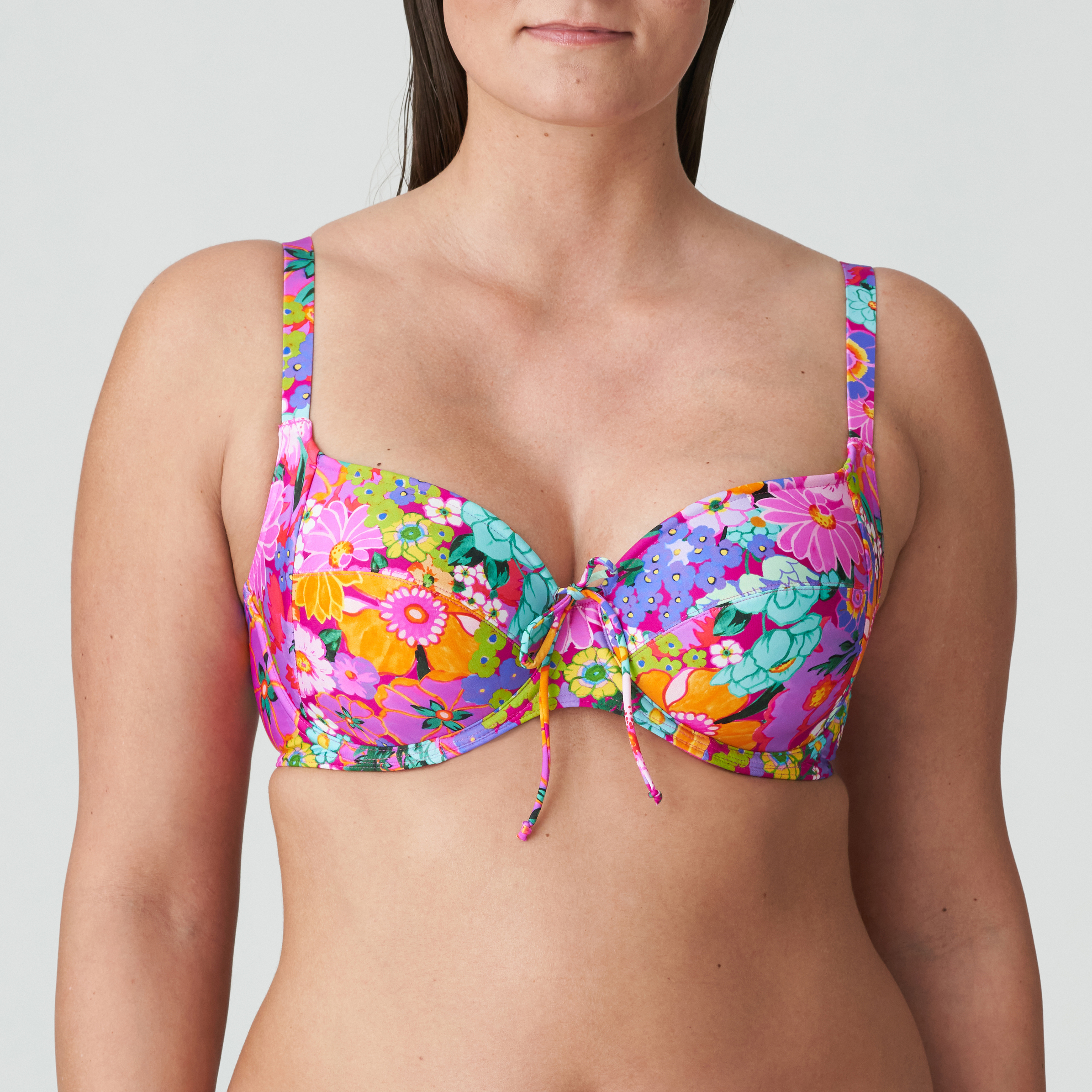 Primadonna Swim NAJAC Floral Explosion full cup bikini top