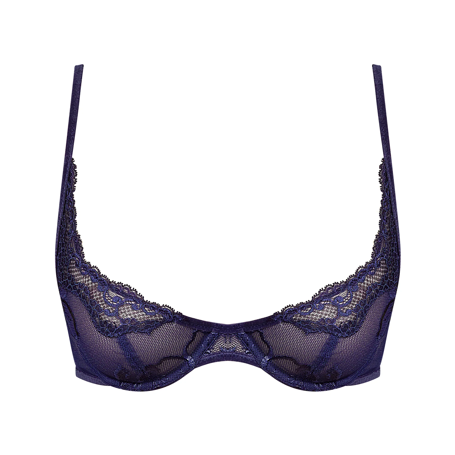 Andres Sarda EDURNE Water Blue full cup wire bra
