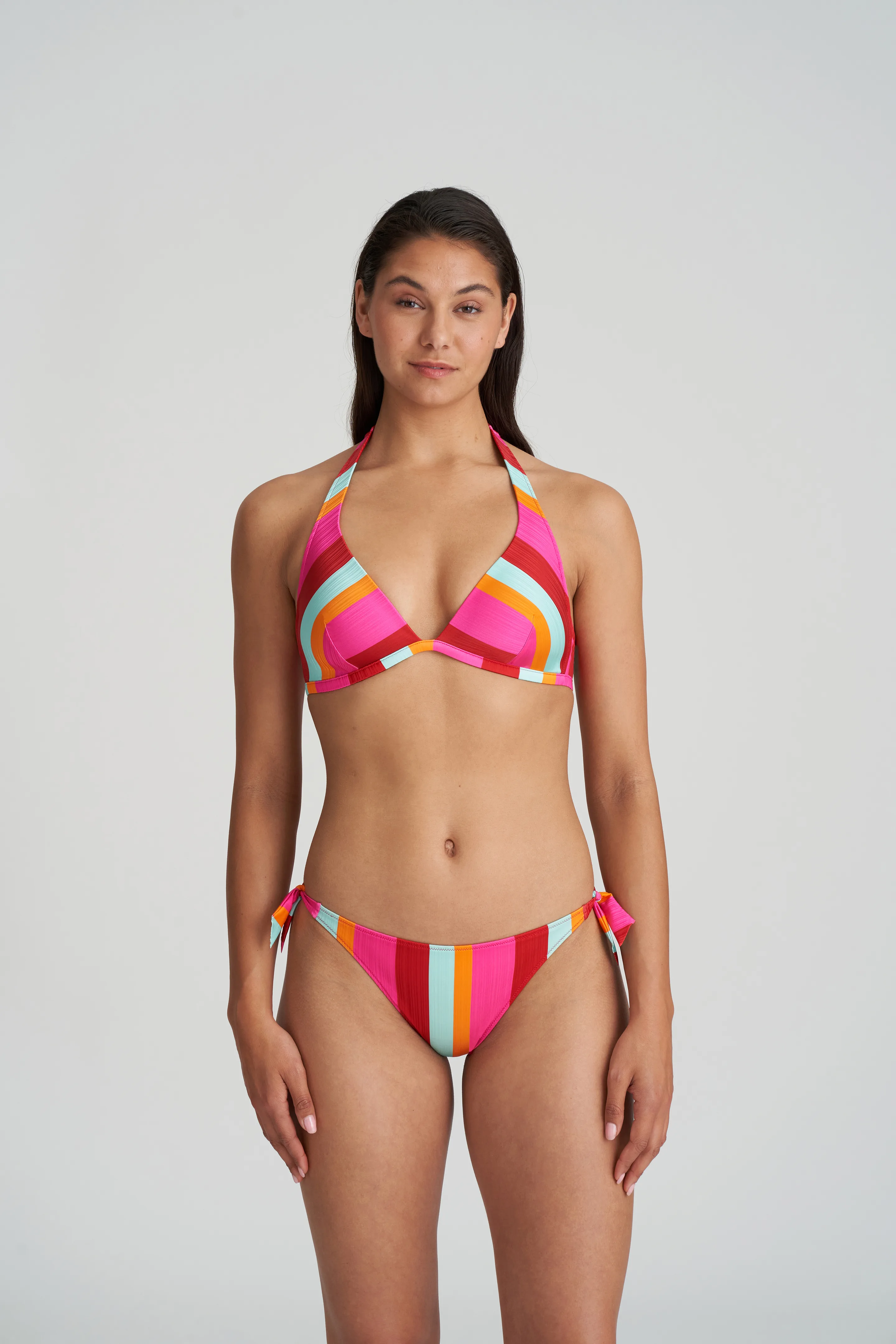 Marie Jo Swim ALMOSHI juicy peach padded triangle bikini top