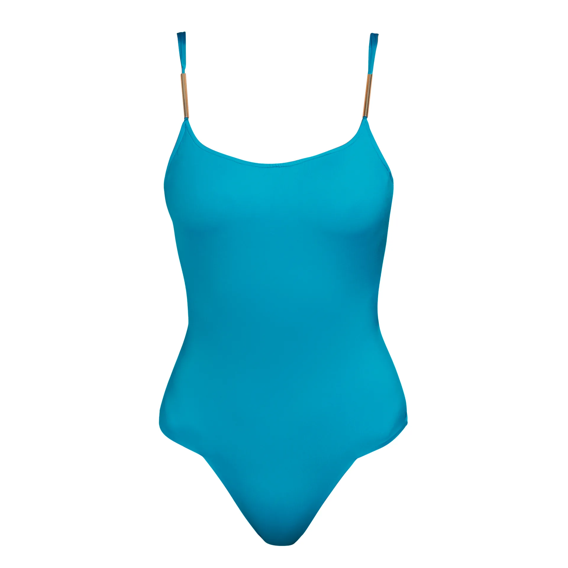 Andres Sarda Swimwear Denis Blue Swimsuit Boat Neck Padded