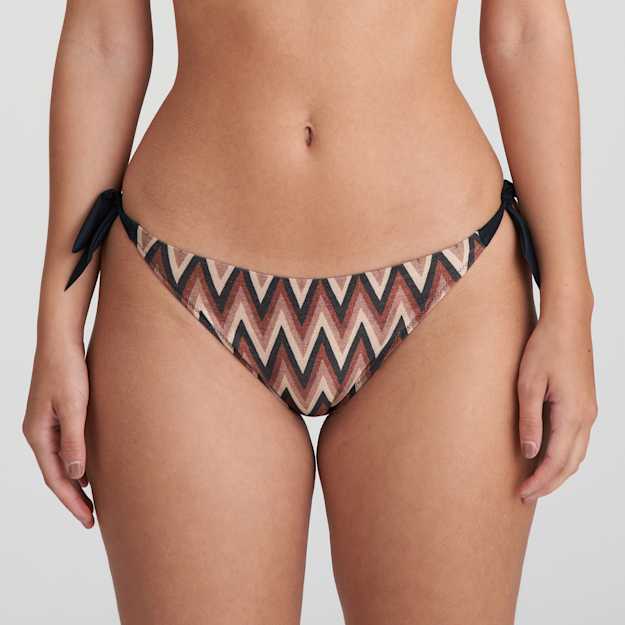 Bikini Hüftslip mit Schnüren