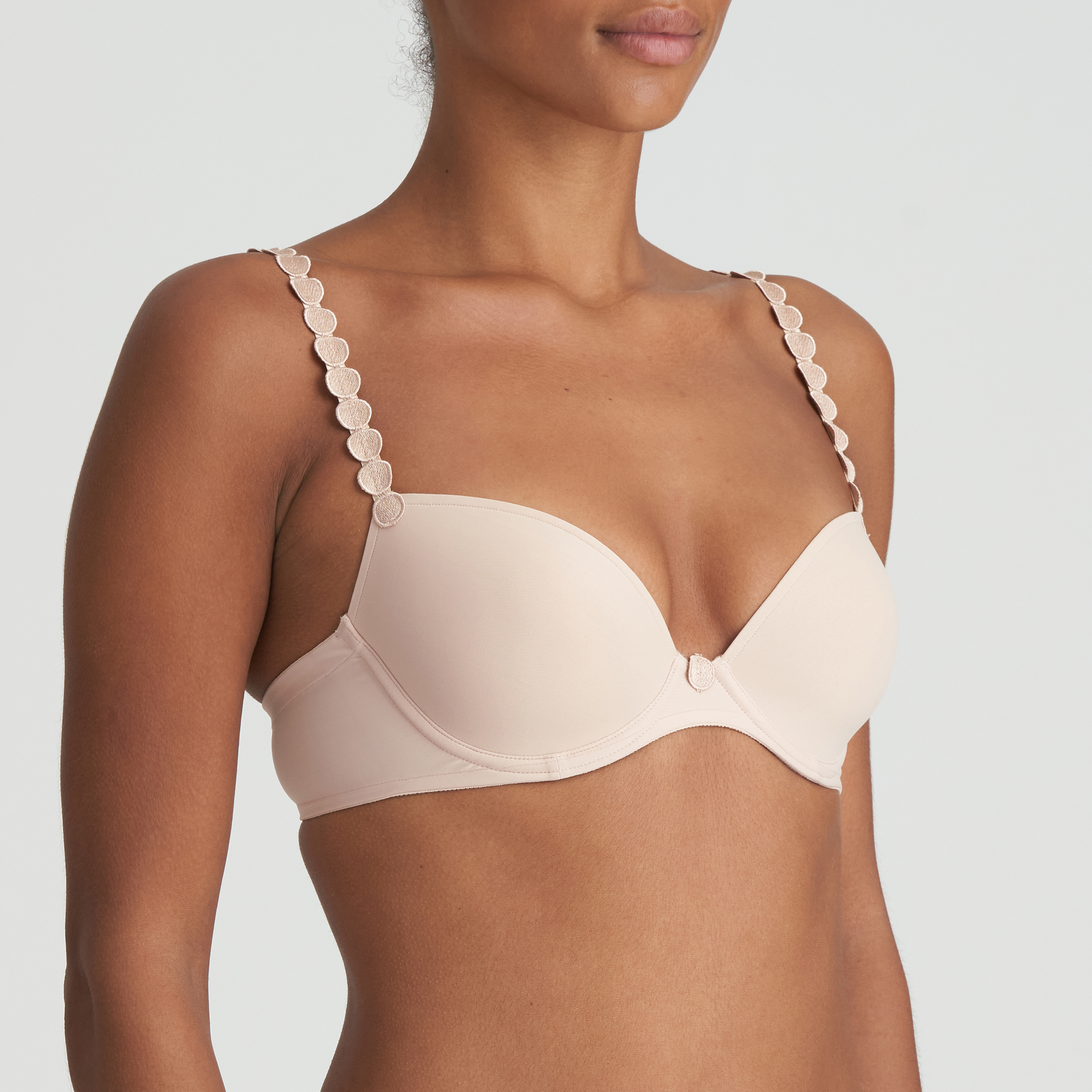 Marie Jo TOM caffé latte padded plunge bra