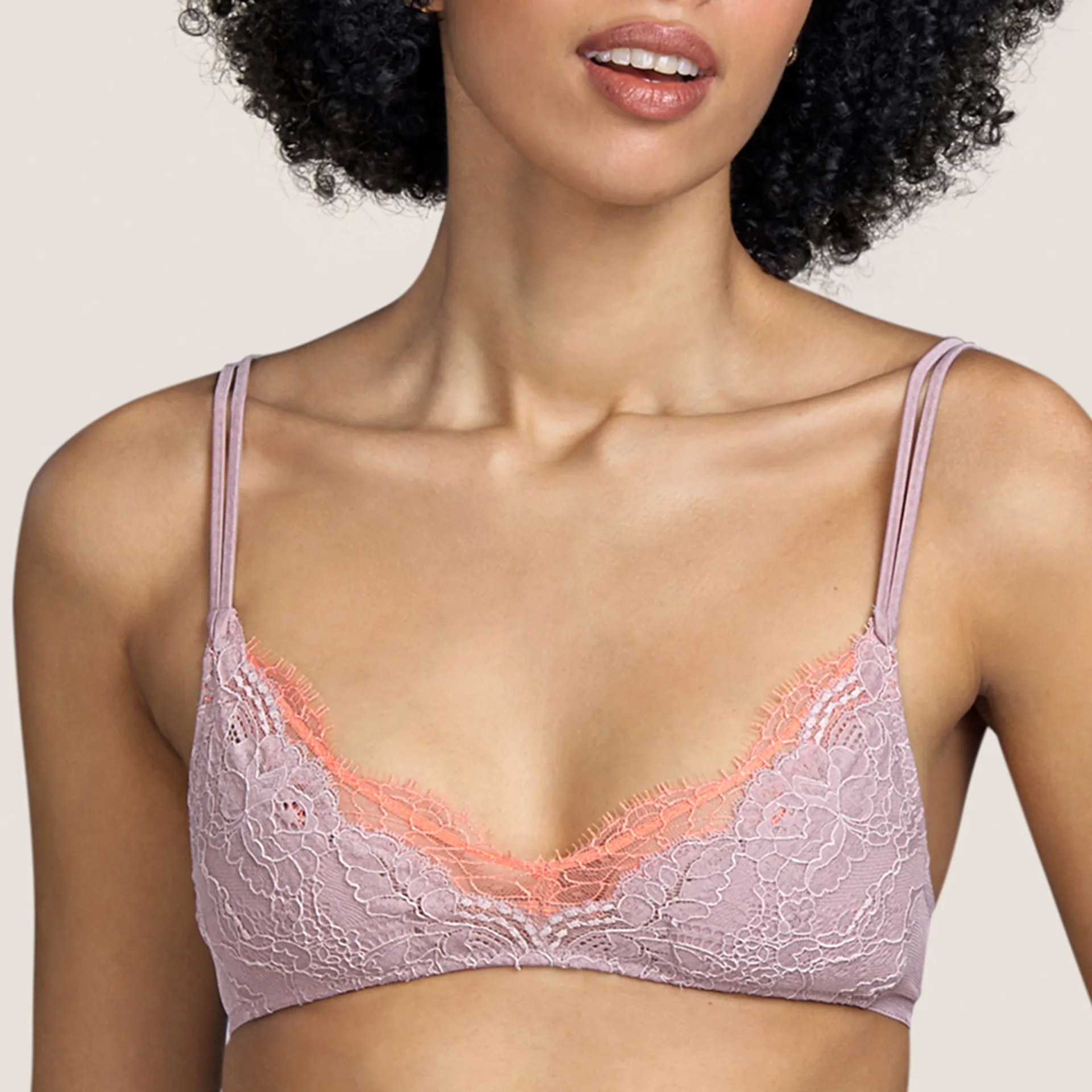 Andres Sarda MARGARET patine padded wireless bra