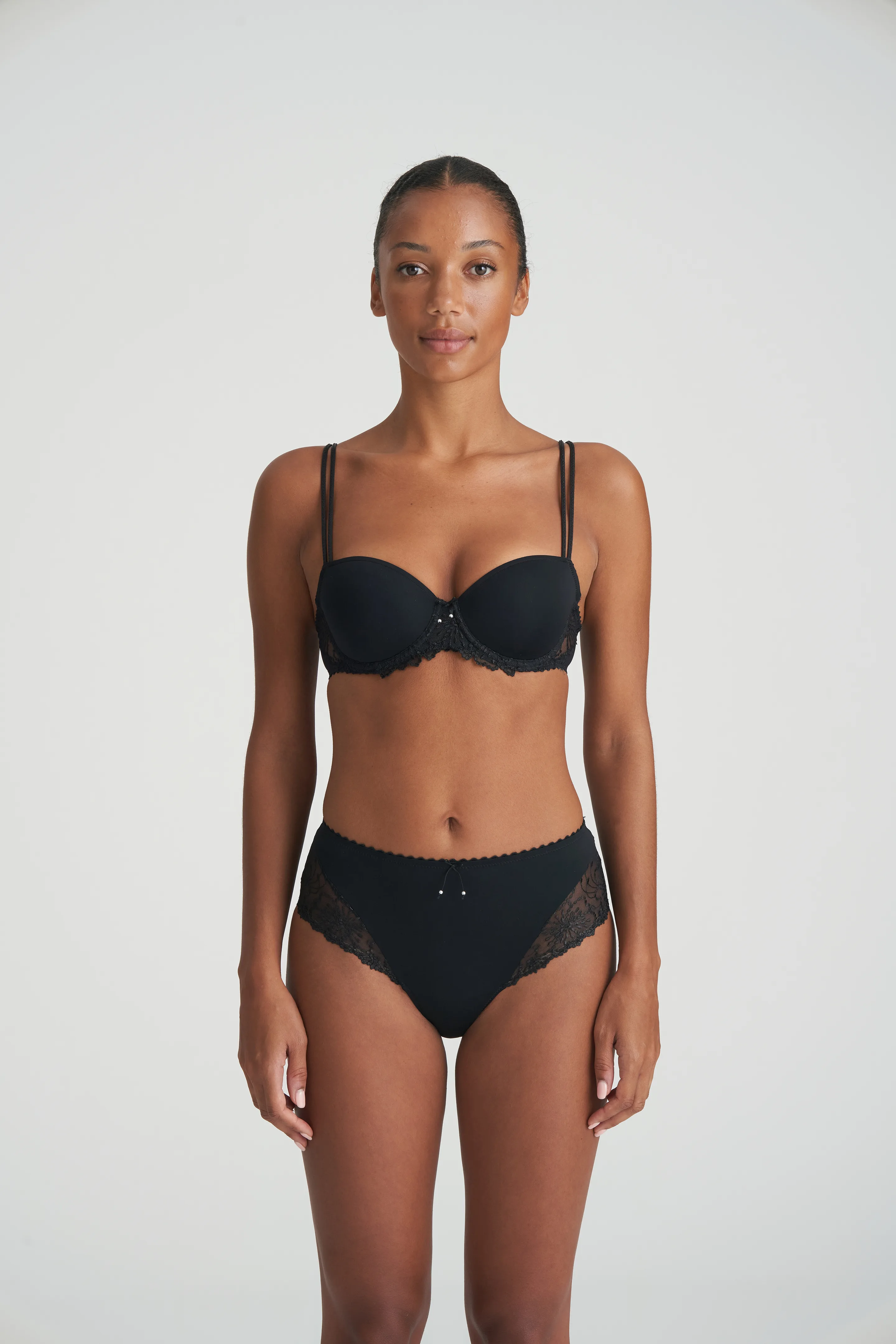 Marie Jo JANE black padded bra heartshape