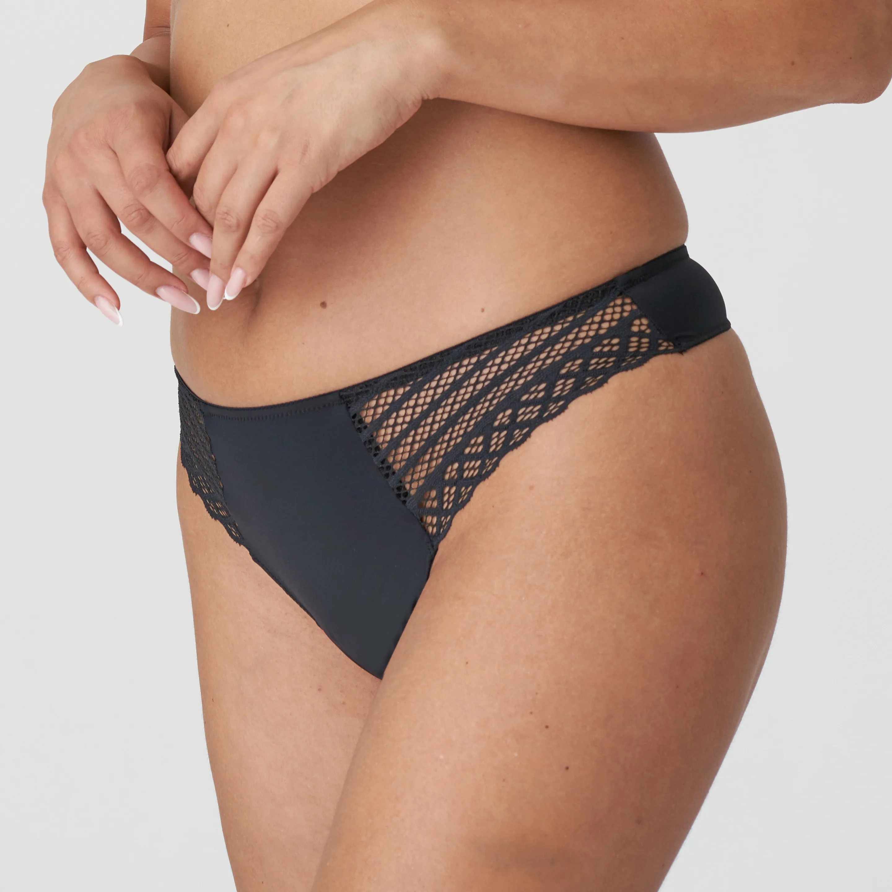 PrimaDonna Twist East End Charcoal Thong