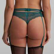 Marie Jo JUNOO Jasper Green garter belt | Rigby & Peller United States