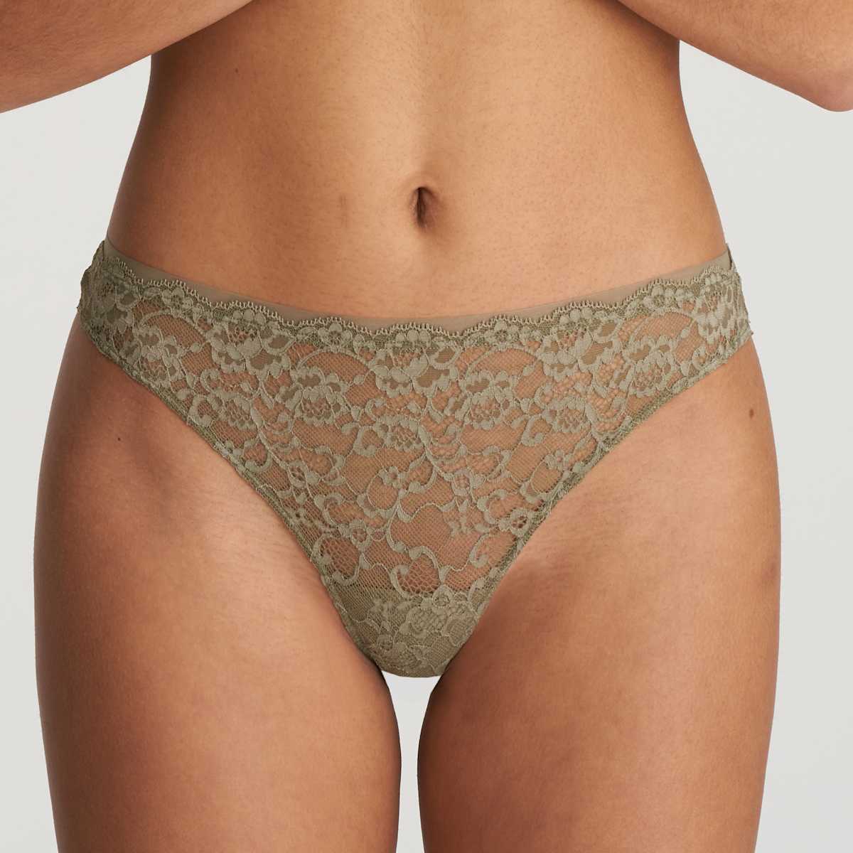 Marie Jo - Color Studio Lace Thong Natural