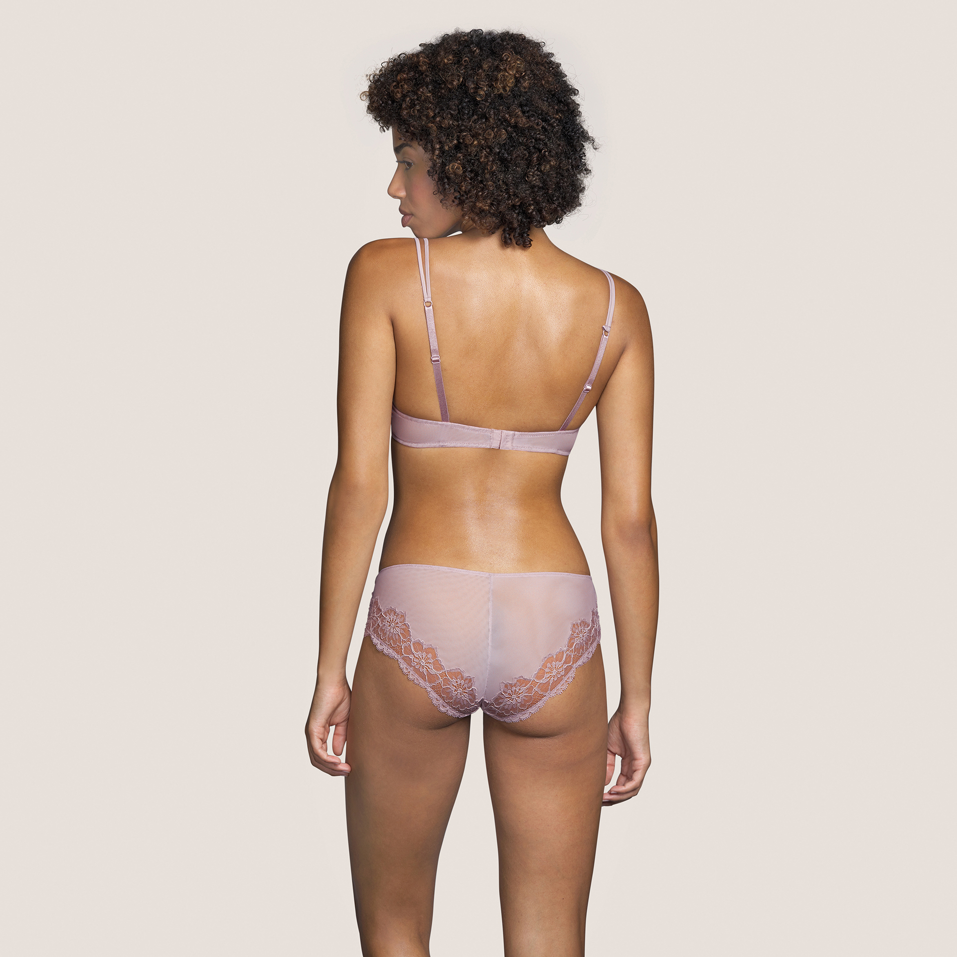 Andres Sarda EDEN ROCK Naked Lady Flower short thong