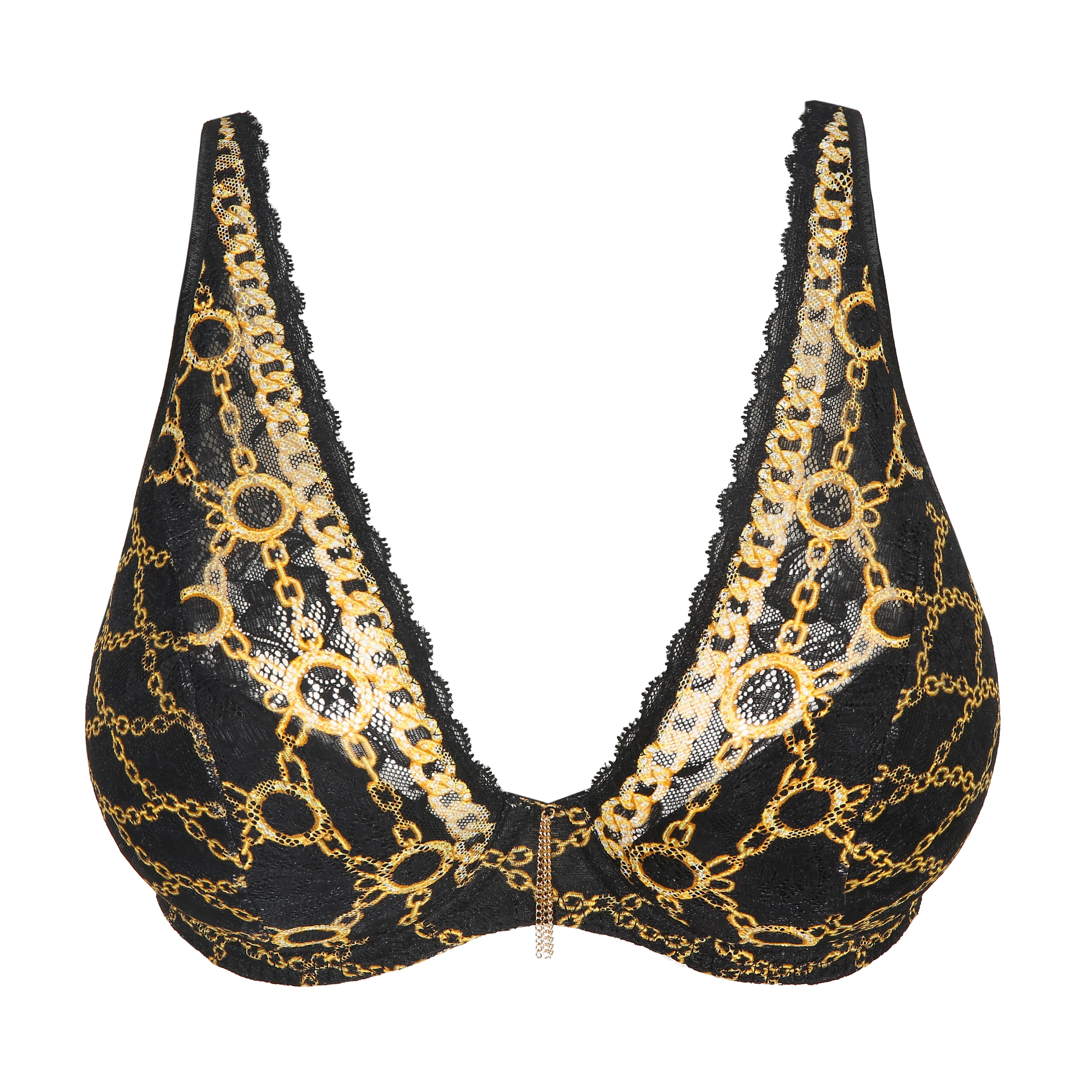 minimizer bralette, underwired, padded, cafe plume, primadonna twist.  limited edition.