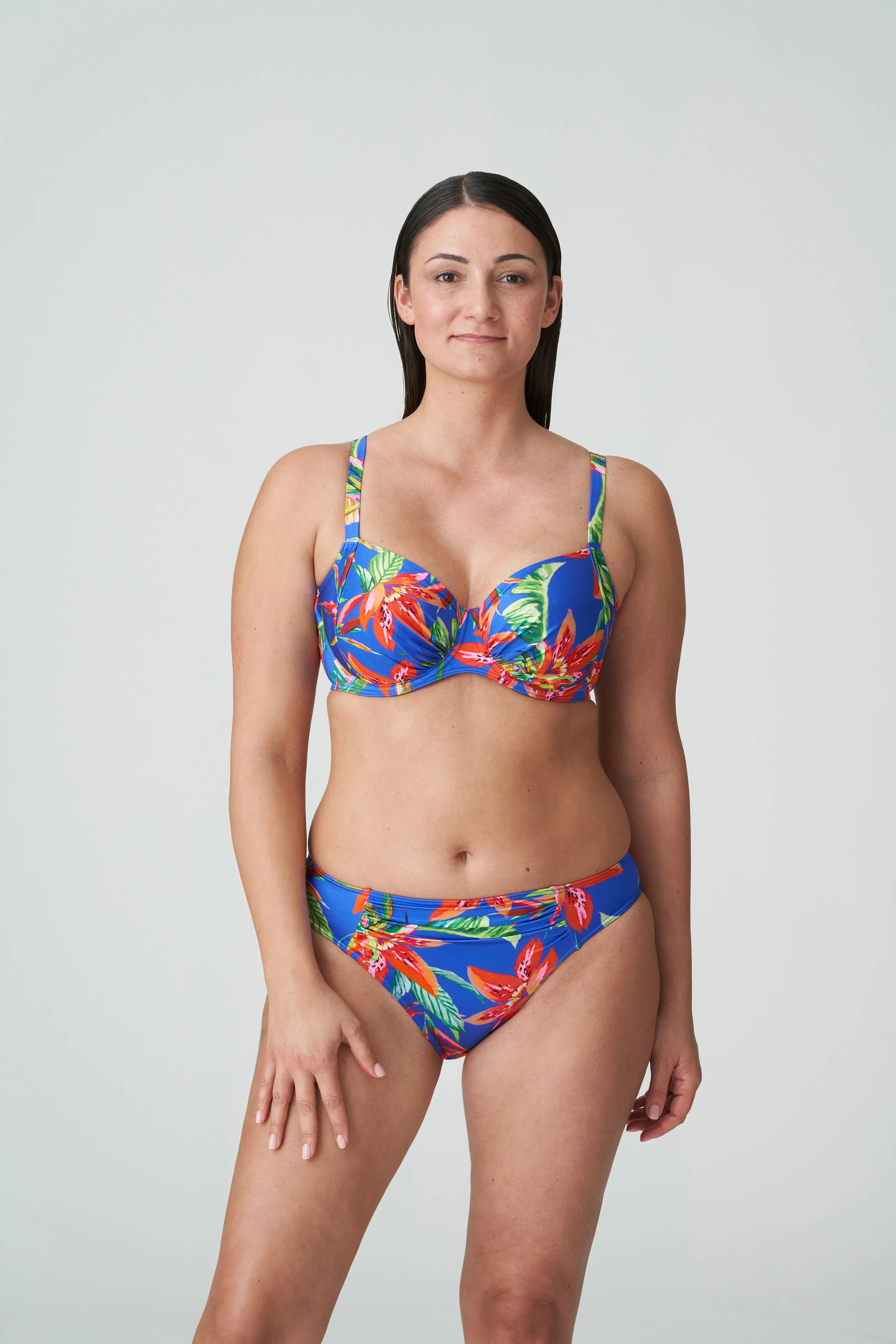 Women Sport Bra Flower Printed Beachwear Swimsuits Tops for Women  Supportive Bikini Tops for Women Large Bust Supportive Swimsuits for Women  Tops Long