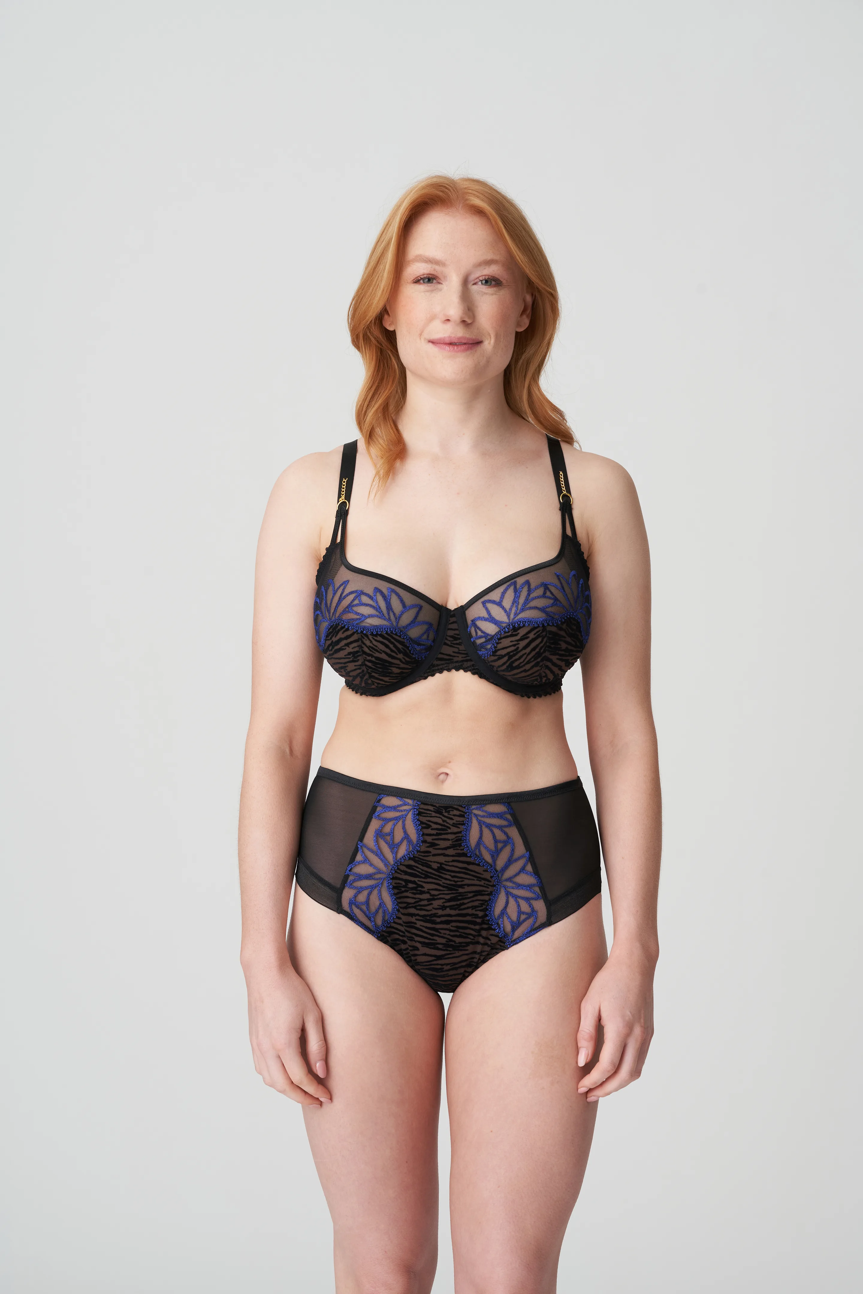 PrimaDonna CHEYNEY Sultry Black balcony bra vertical seam