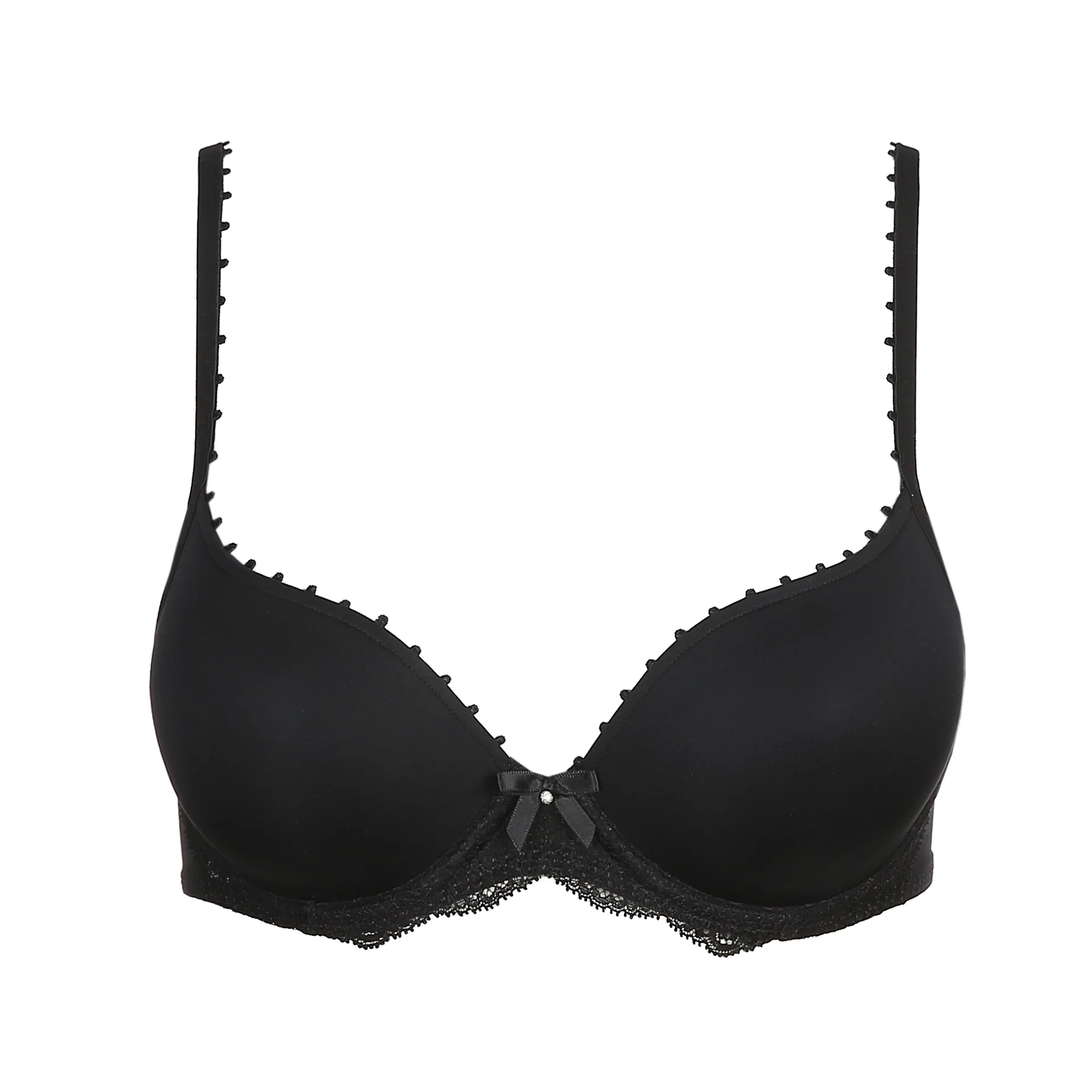 Marie Jo JHANA black padded bra heartshape