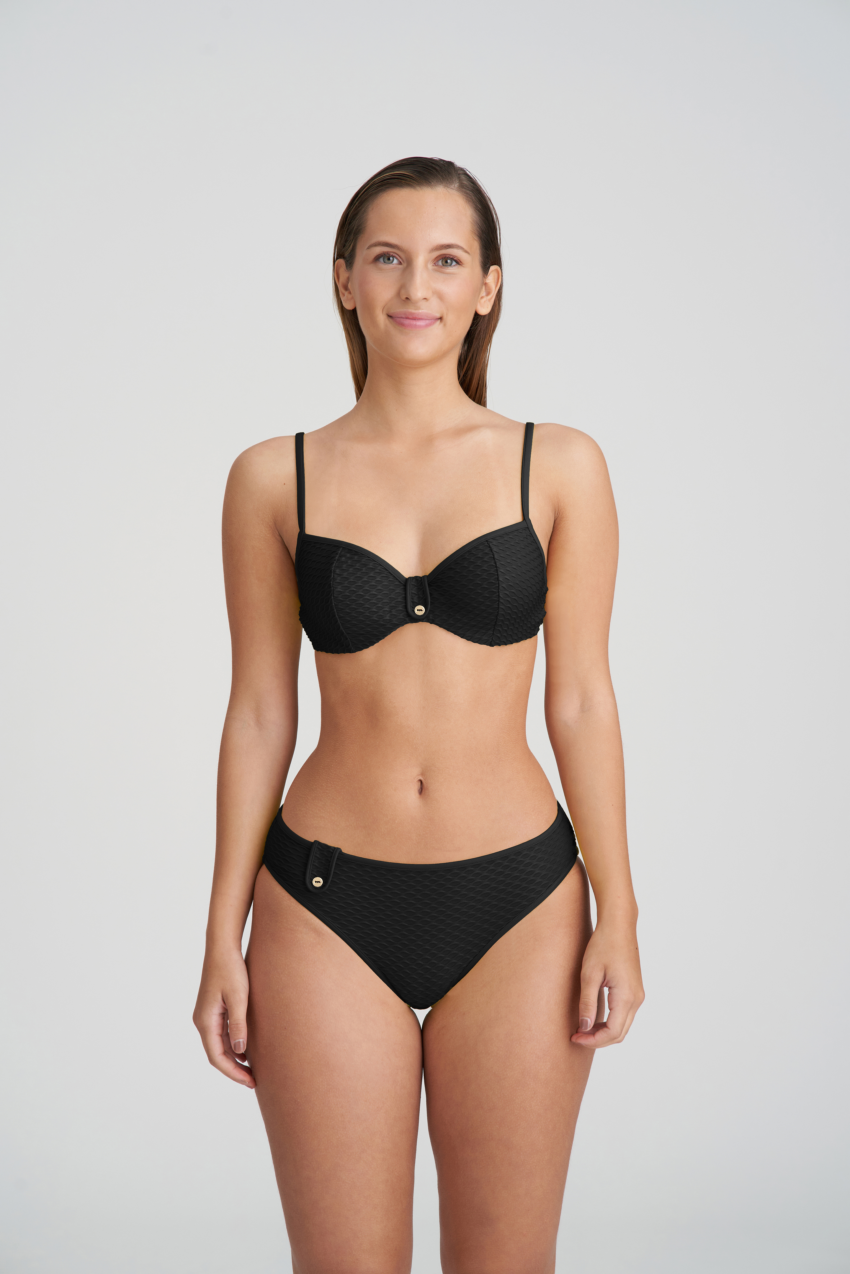 Marie Jo Swim BRIGITTE black bikini top full cup wire