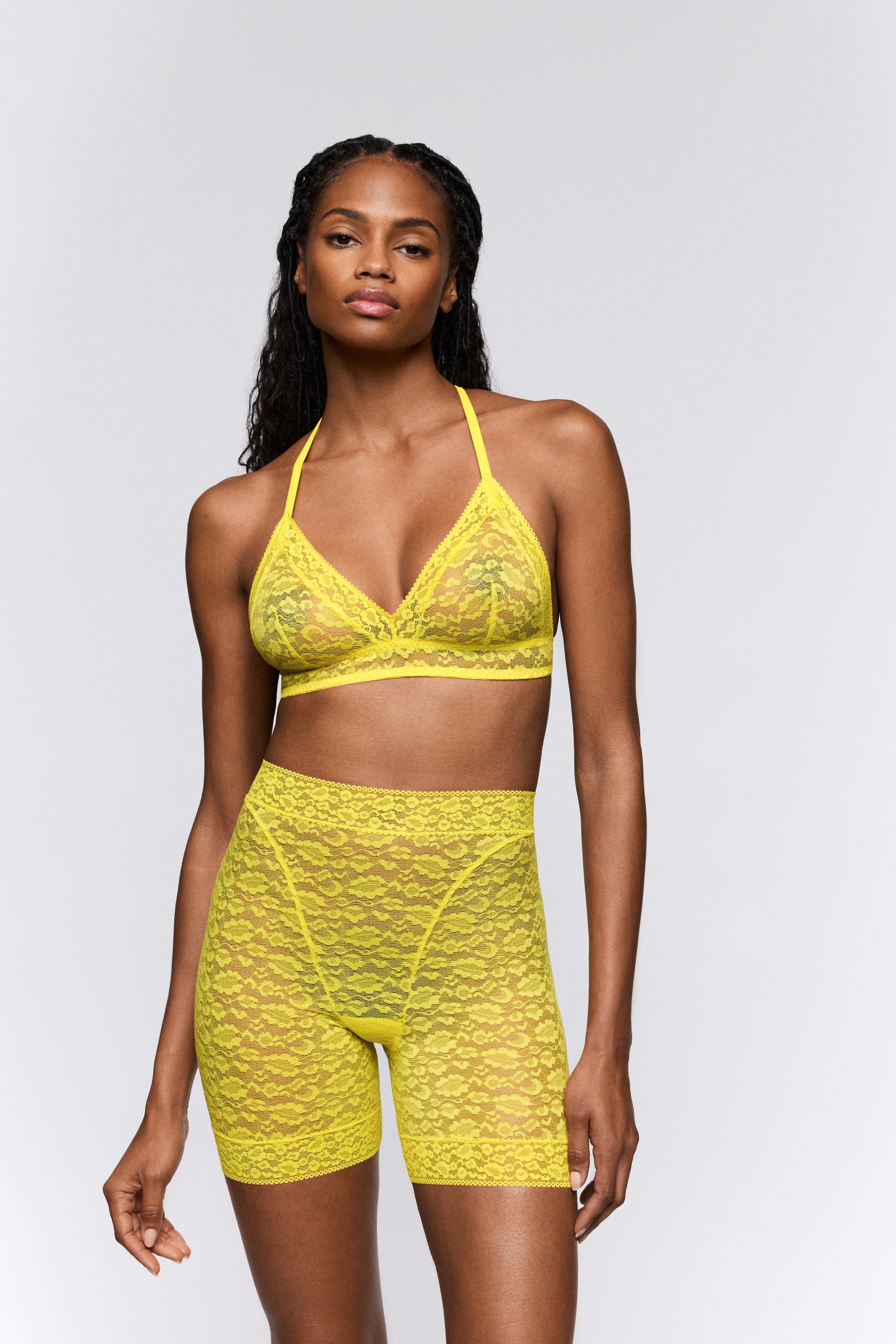 Sarda CID Yellow Gummy Bralette | SARDA United States