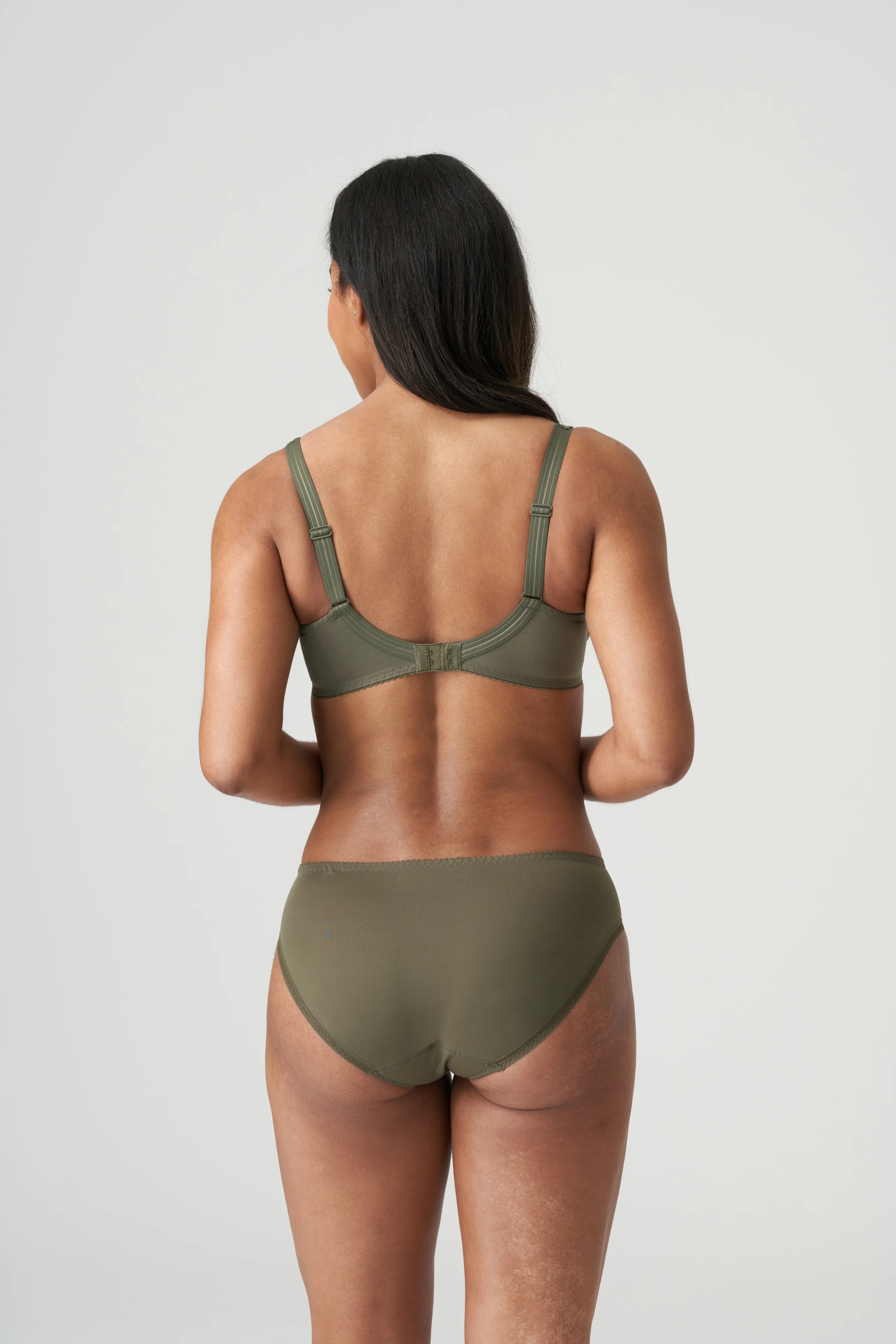 Submarine, algae green, and a vaccine! Pace Perfect bra (10) in