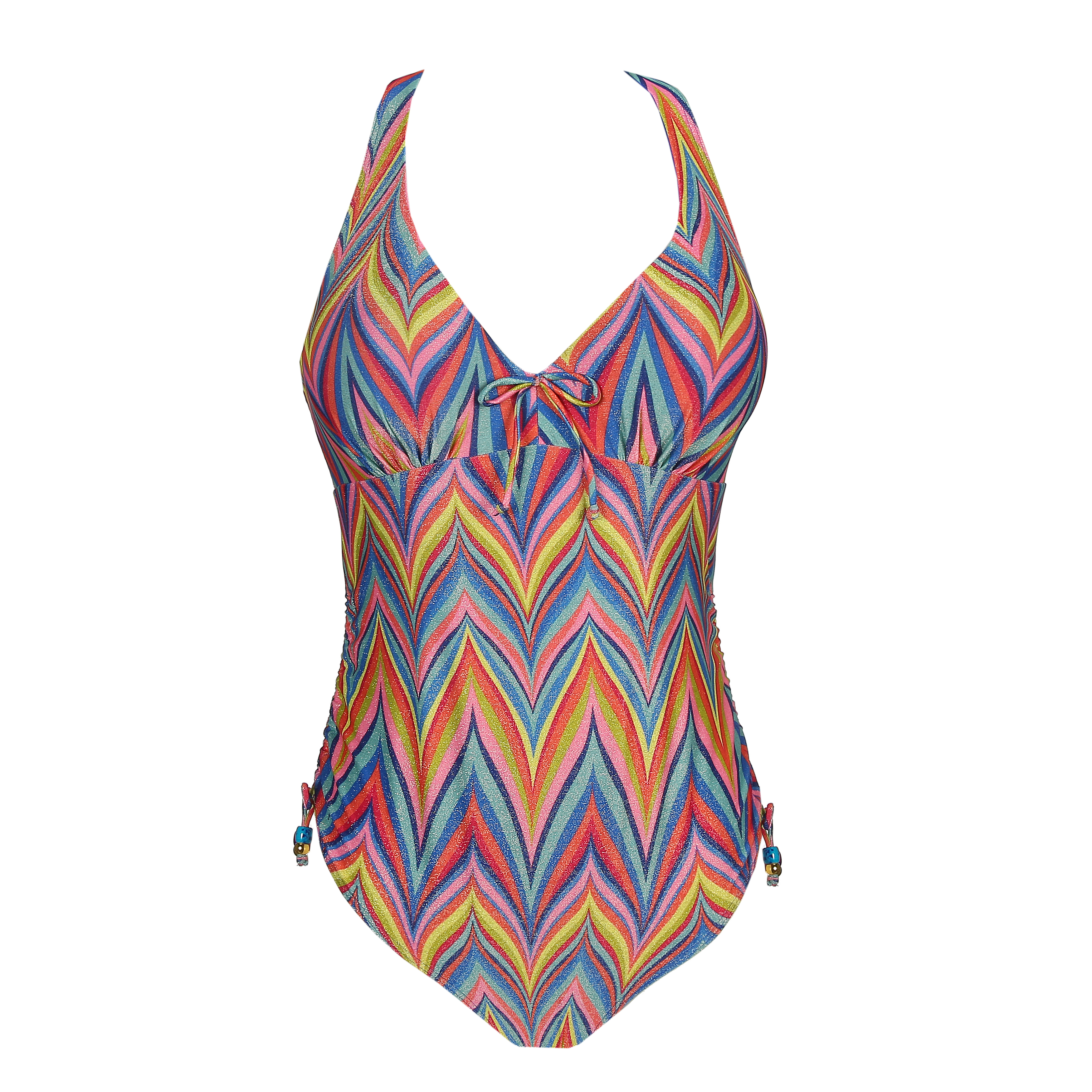 PrimaDonna Swim KEA Rainbow Paradise plunge swimsuit PrimaDonna