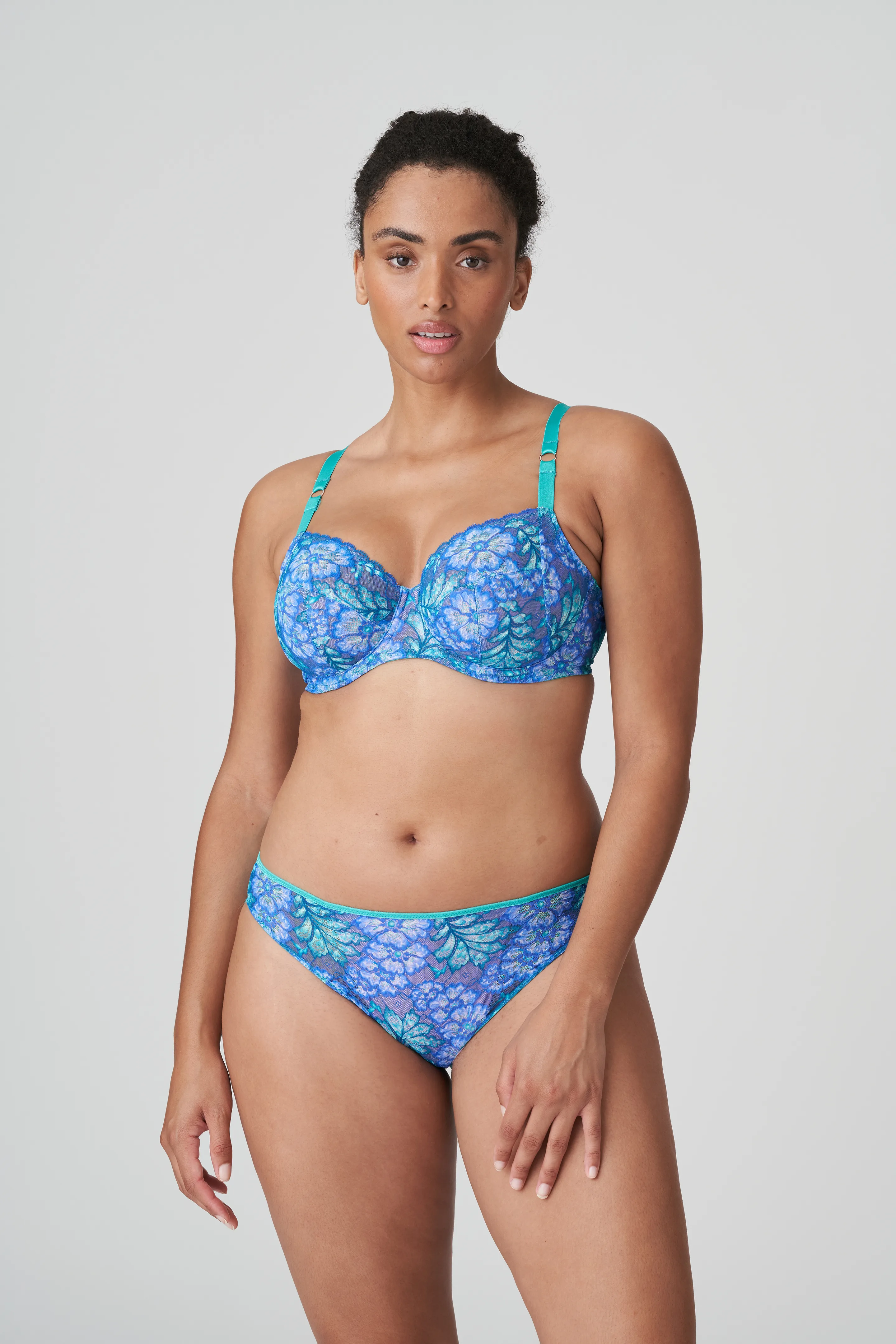 Prima Donna Madison Full Cup Bra In Blue Bijou – The Fitting Room
