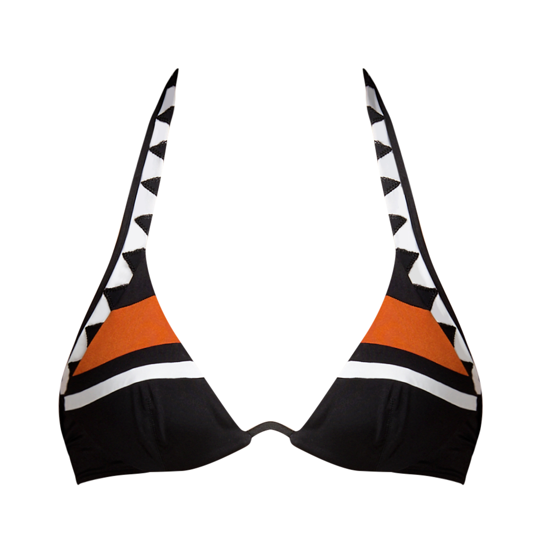 Andres Sarda Swimwear SHELLEY black bikini top full cup wire