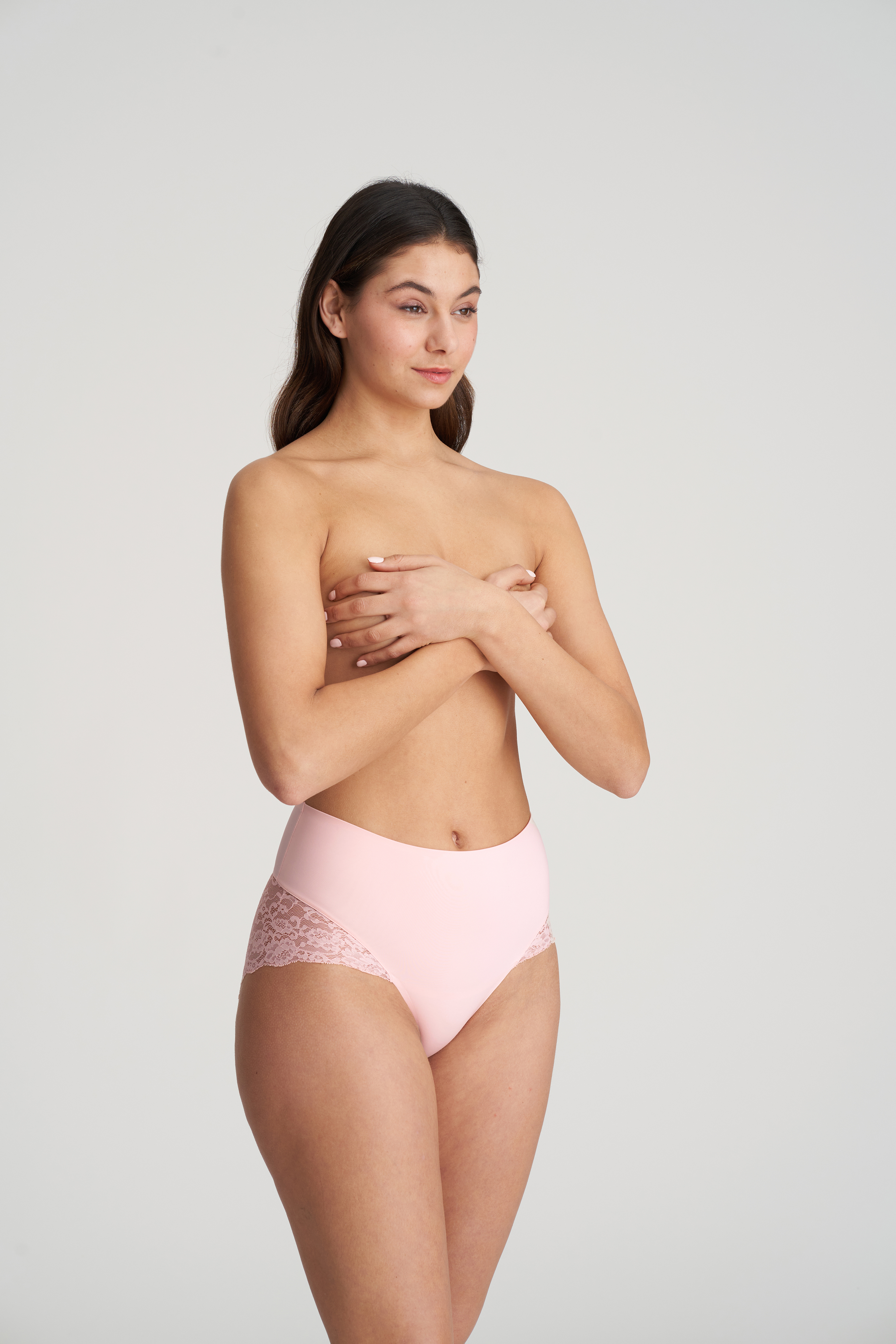 Marie Jo Color Studio Pearly Pink Shapewear High Briefs
