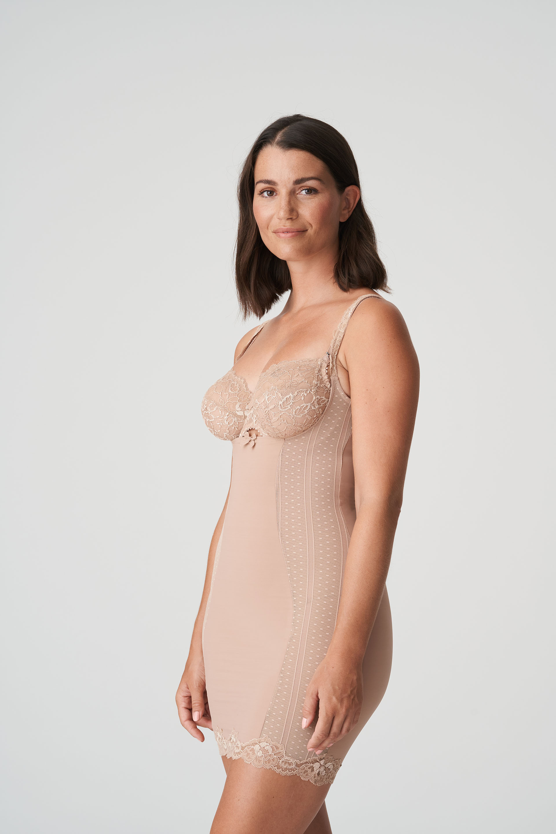 PrimaDonna COUTURE cream shapewear dress with briefs