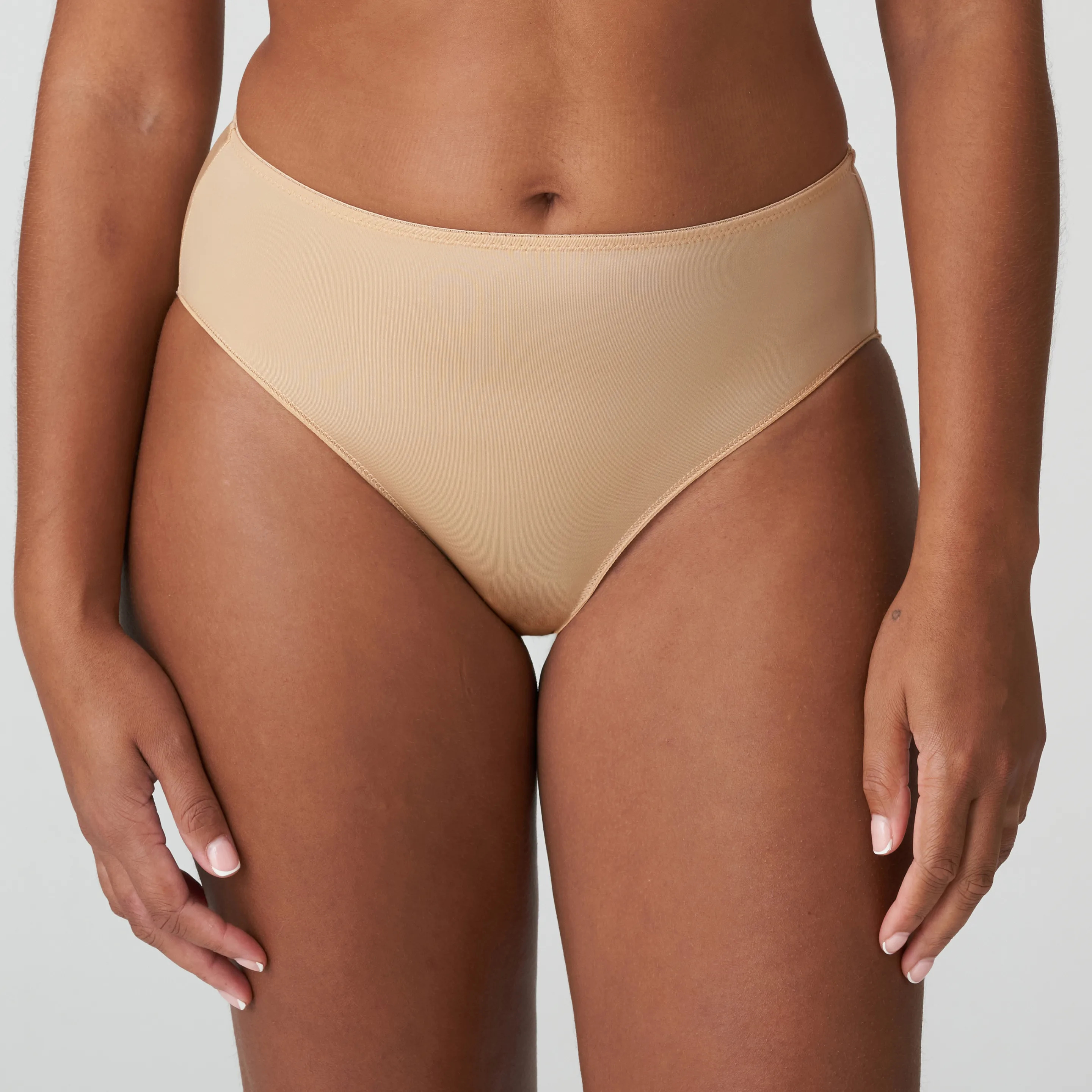 PrimaDonna SATIN cognac full briefs