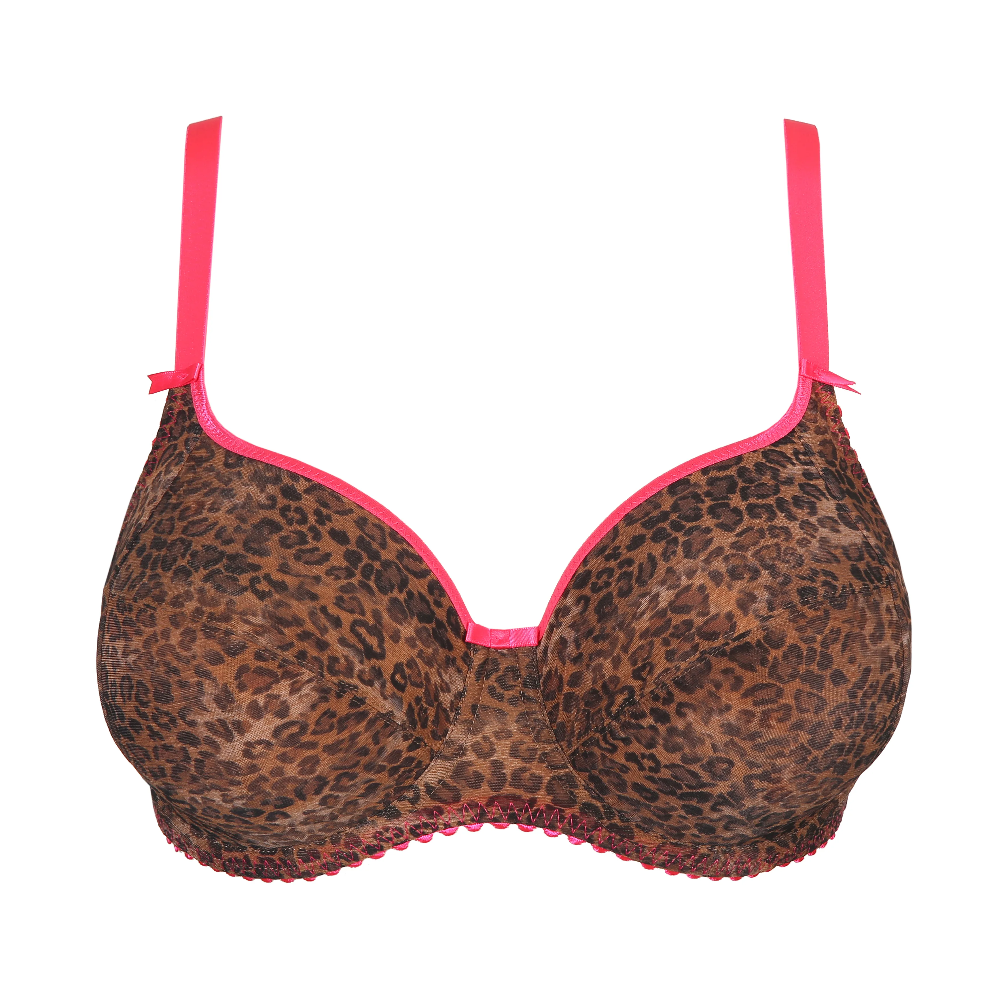 minimizer bralette, underwired, padded, cafe plume, primadonna twist.  limited edition.