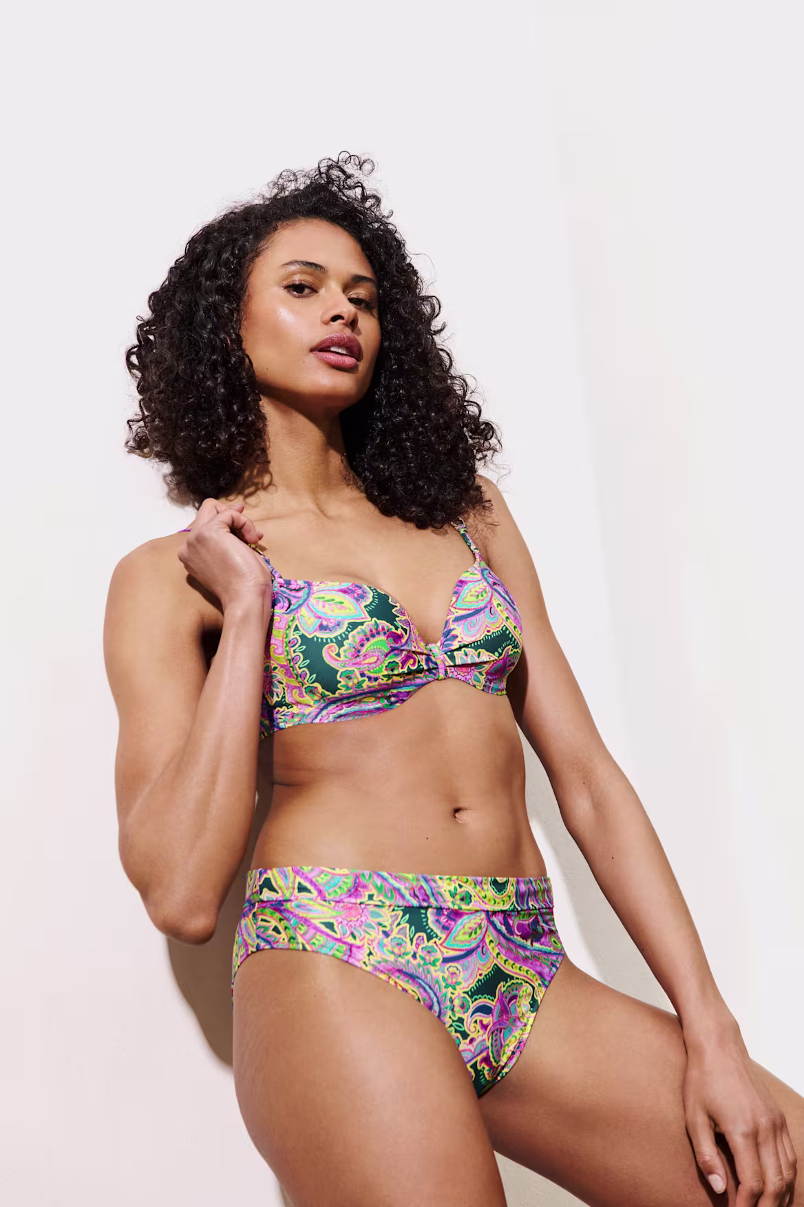 Marie Jo Swim Jolise Heartshape Bikini Top Tropical Paisley
