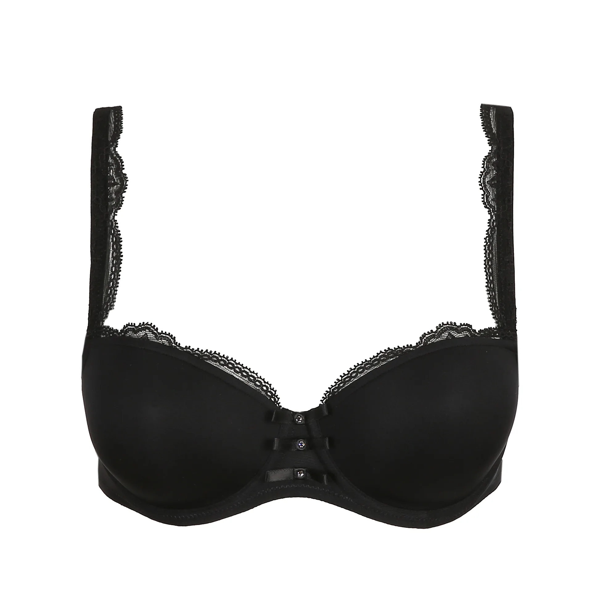 Marie Jo ERIKA black padded balcony bra