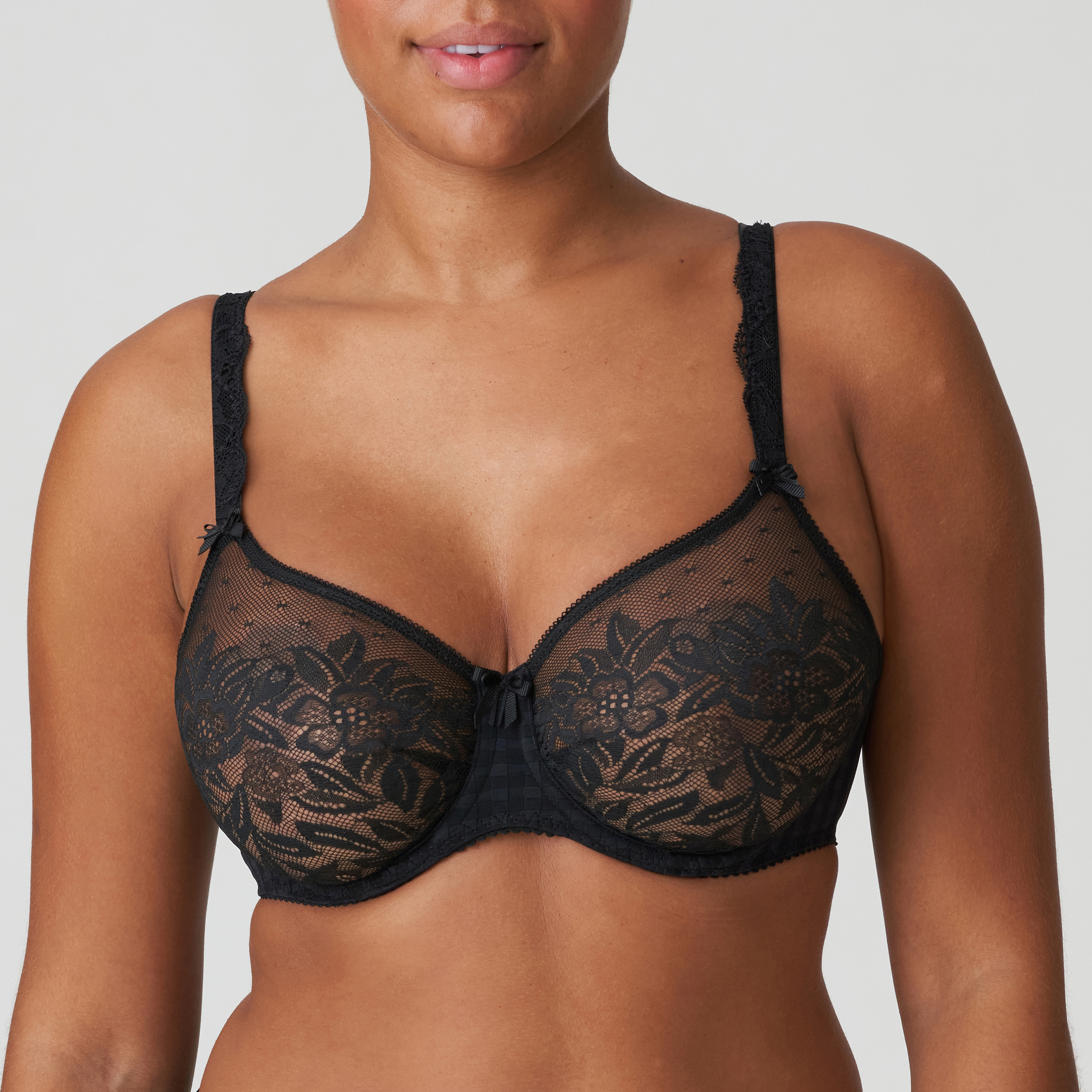 PRIMA DONNA Ebony Every Woman Spacer Full Cup Bra, US 32G, UK 32F, NWOT