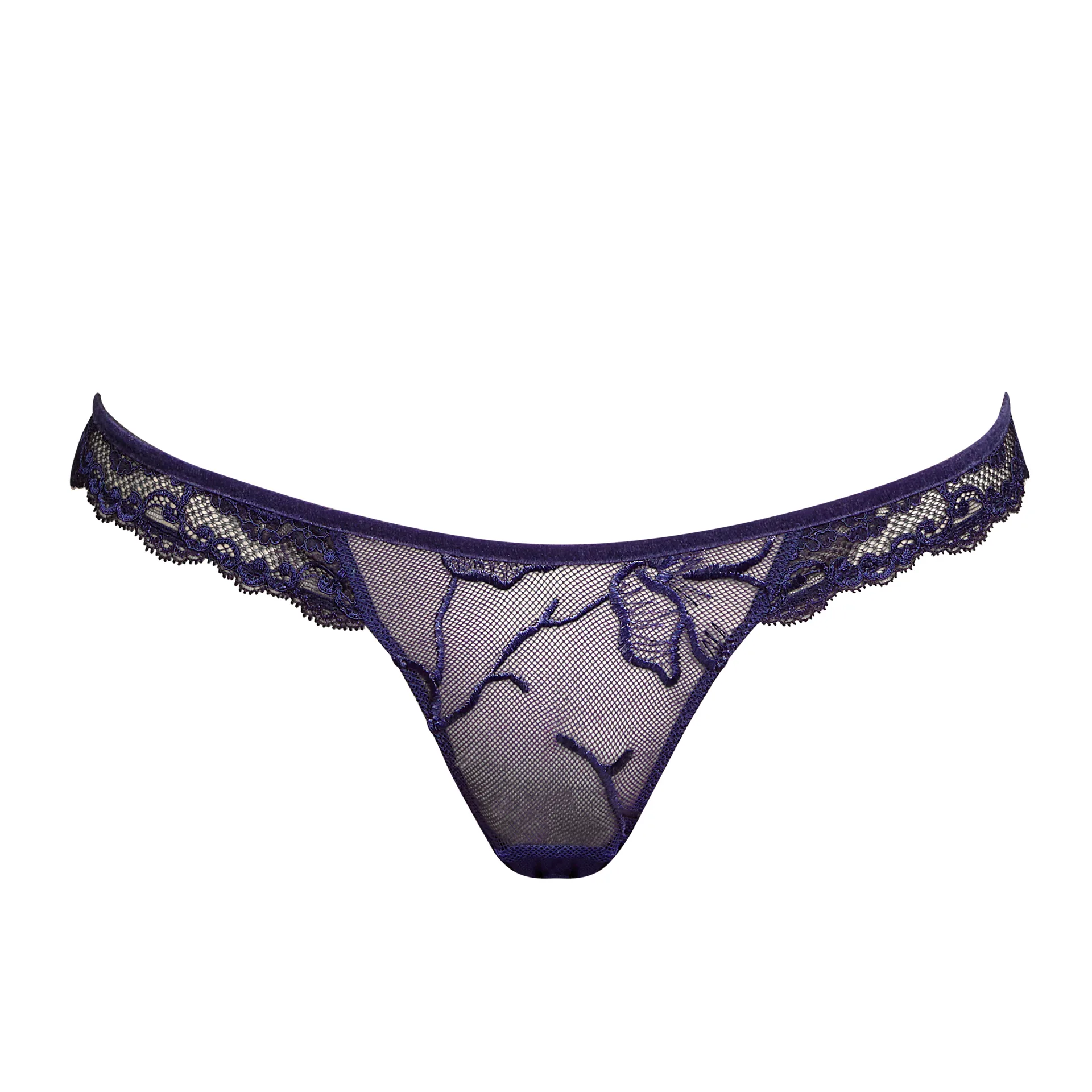 Andres Sarda TYNG evening blue push-up bra removable pads