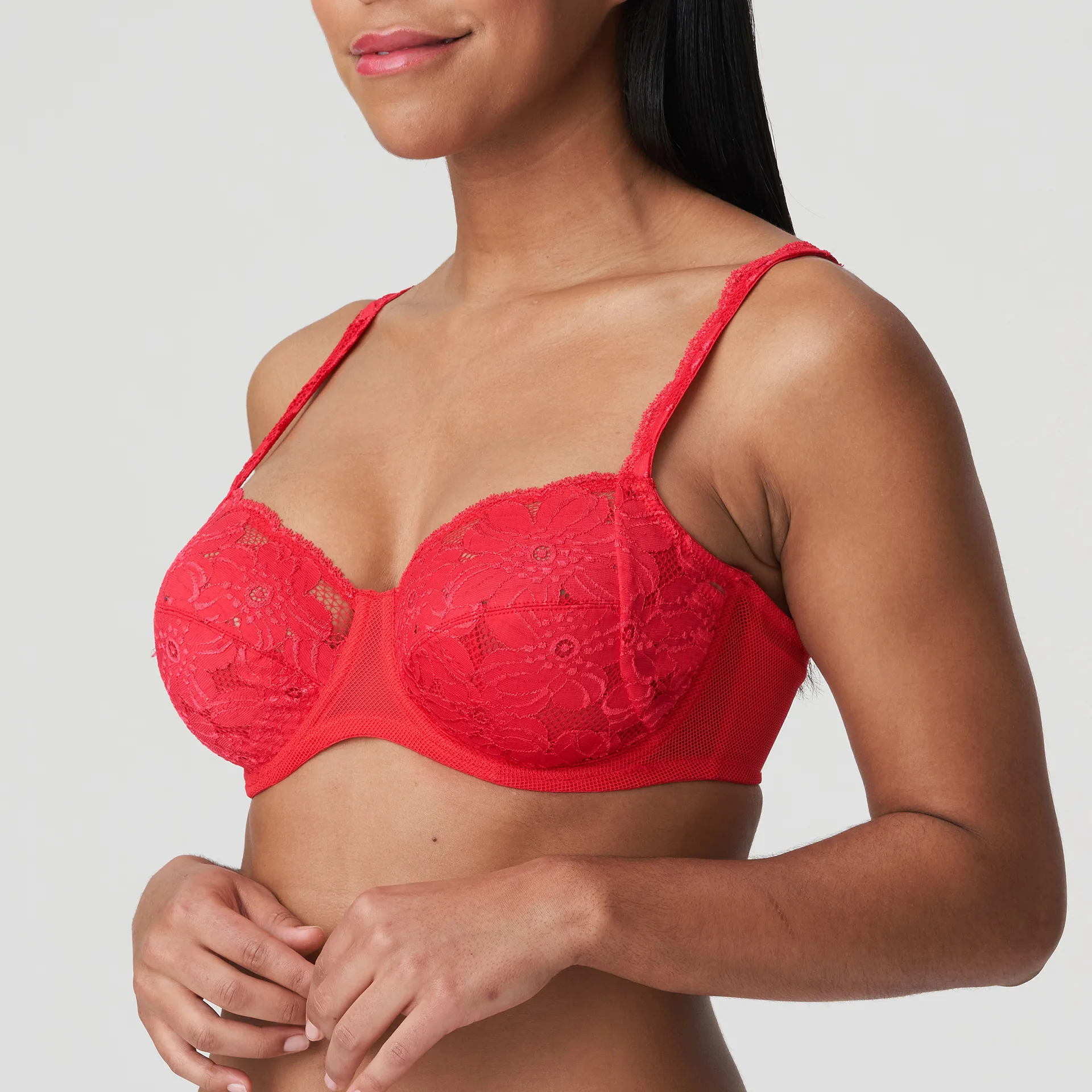 Victoria's Secret Lipstick Red Balconette Corset