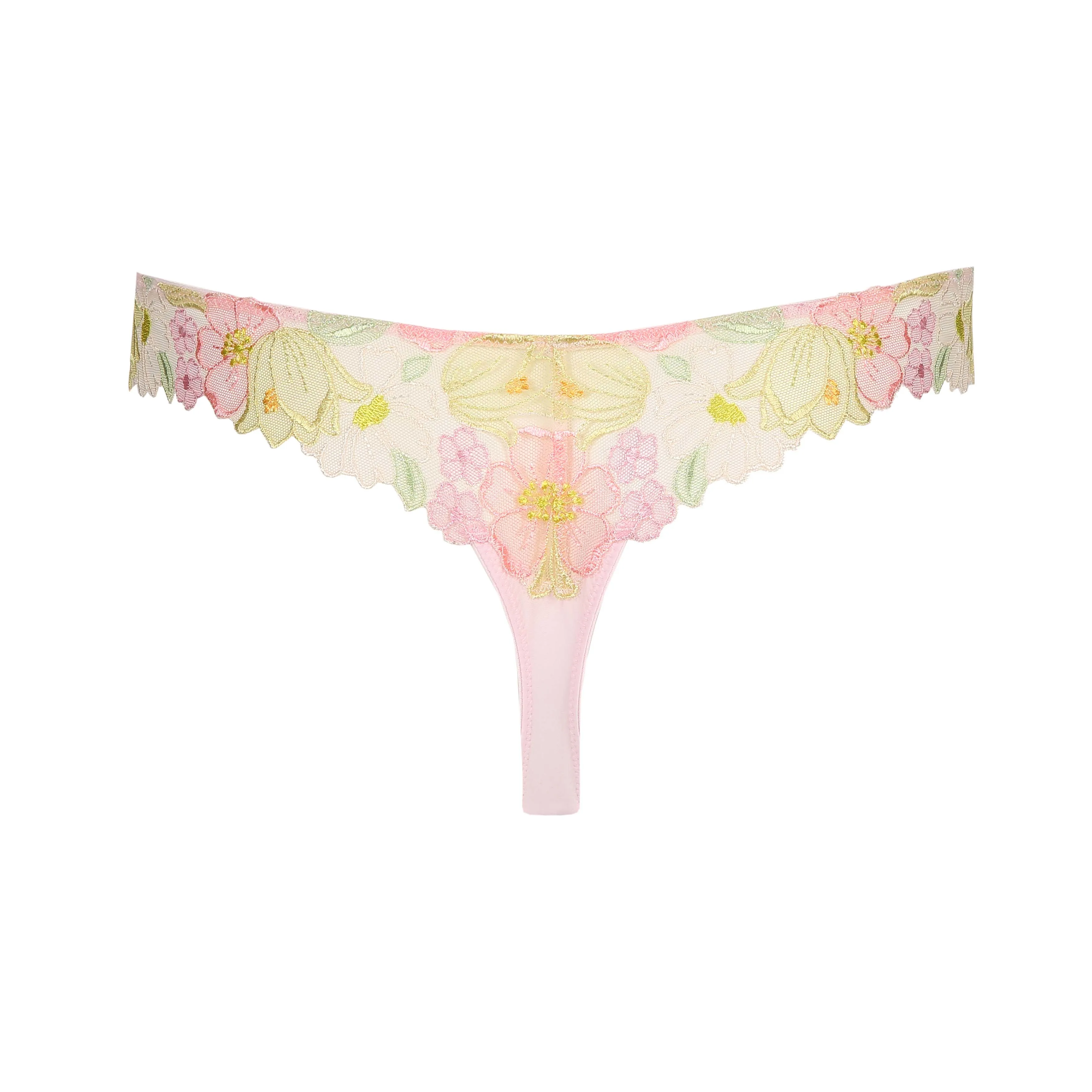 Tropical Floral Lace Thong - Victoria's Secret