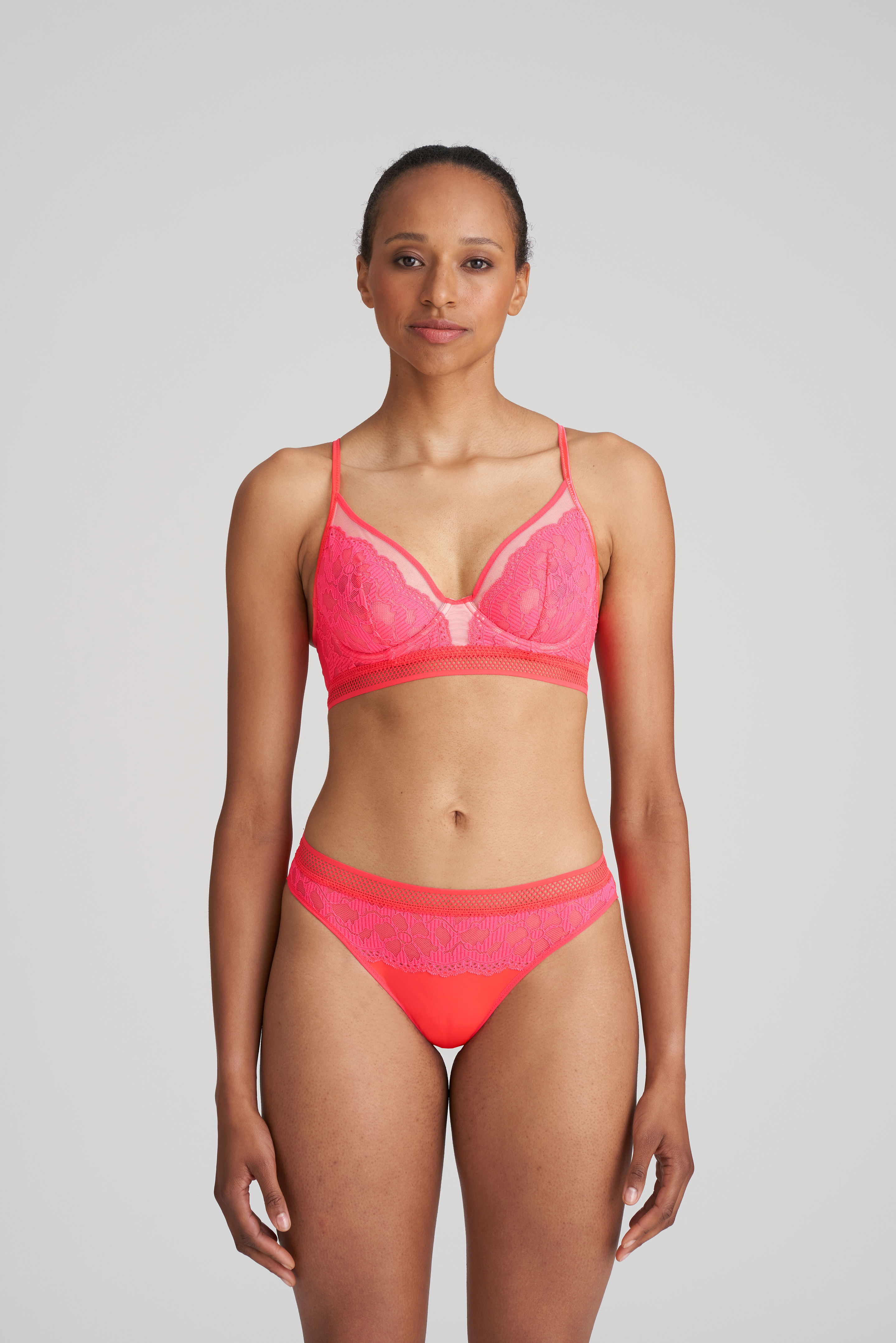 Marie Jo SUTO fruit punch plunge bra longline Marie Jo United