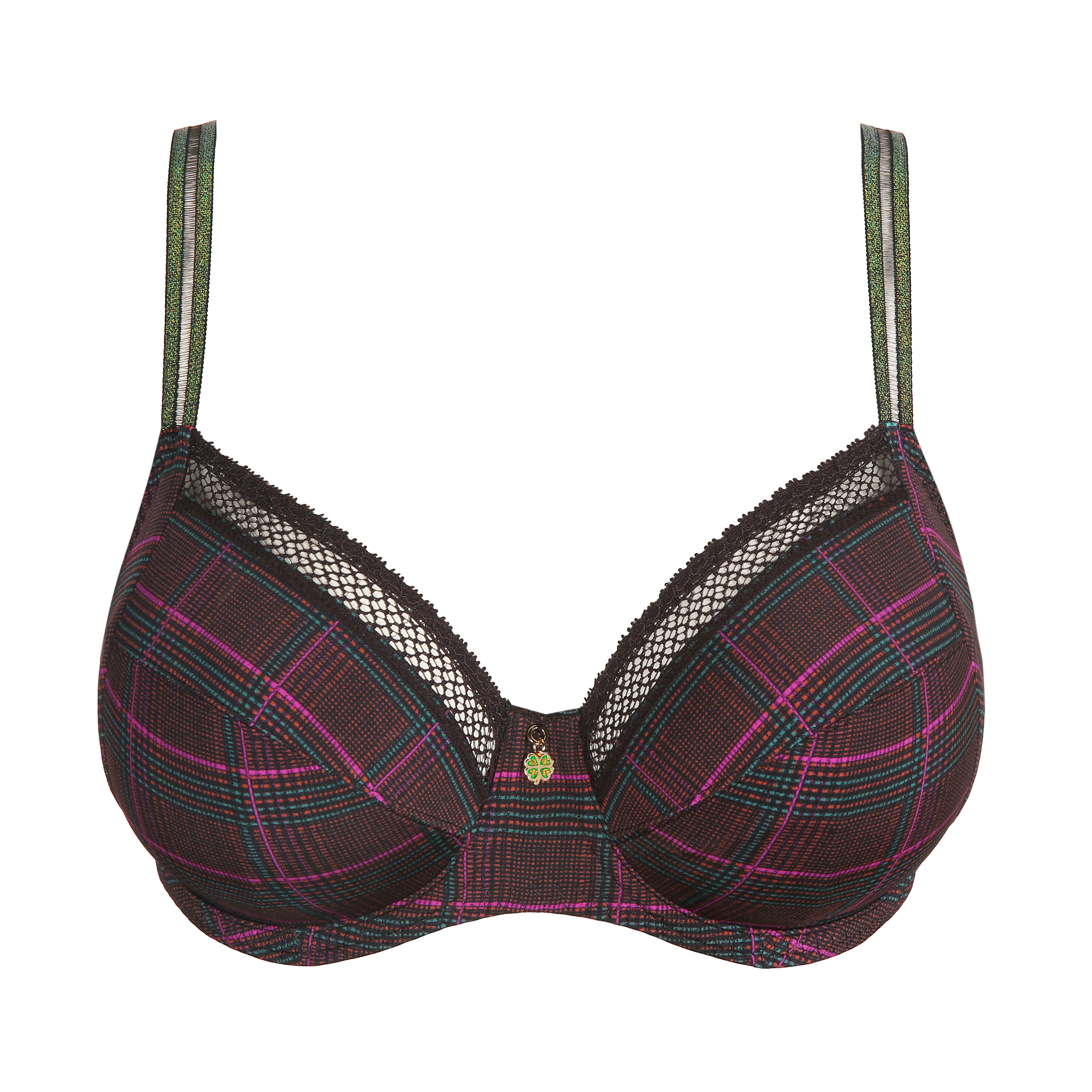 PrimaDonna Twist PRINCES BAY Italian Check full cup bra Rigby